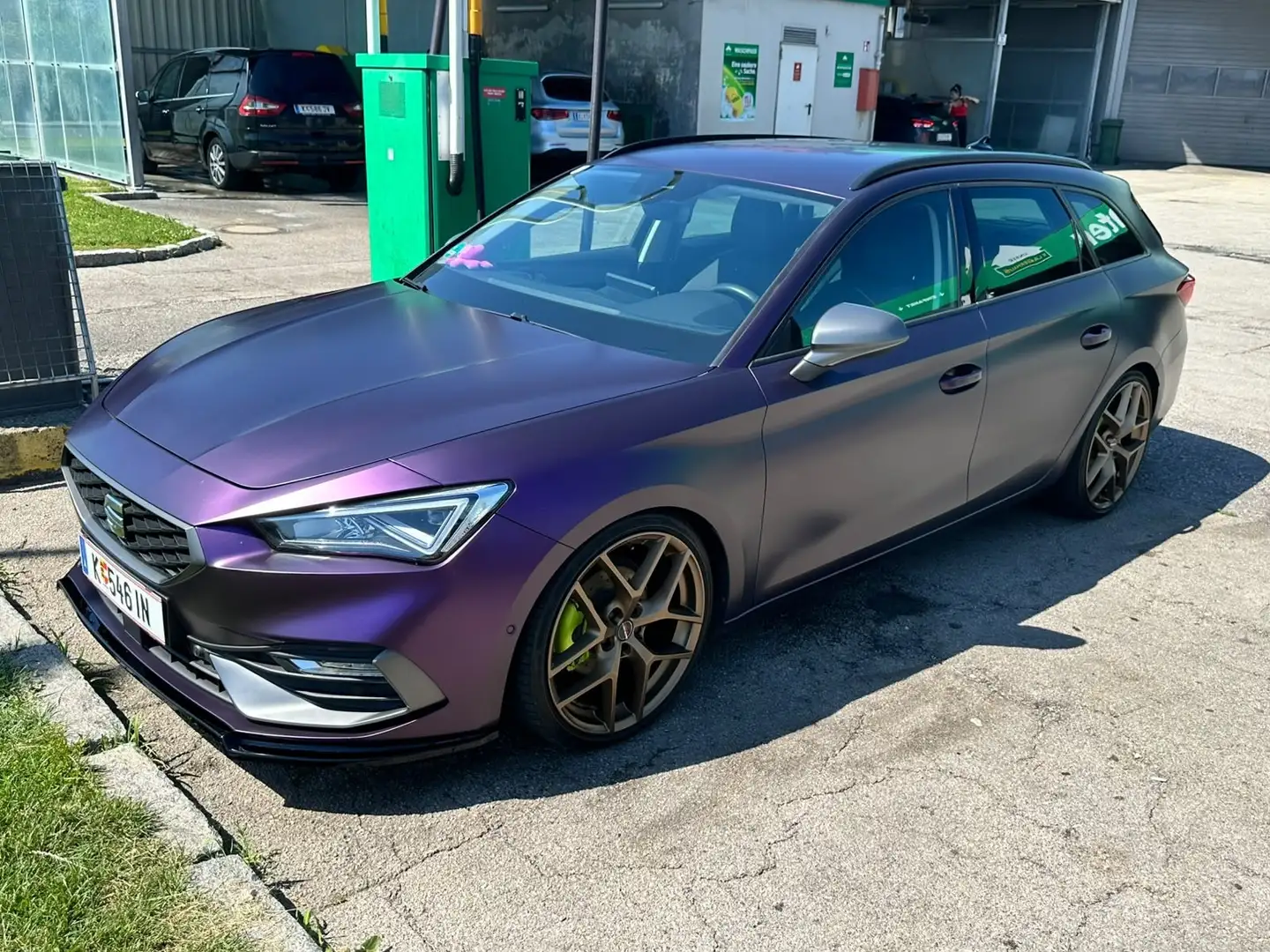 SEAT Leon 1,5 TSI ACT FR Schwarz - 2