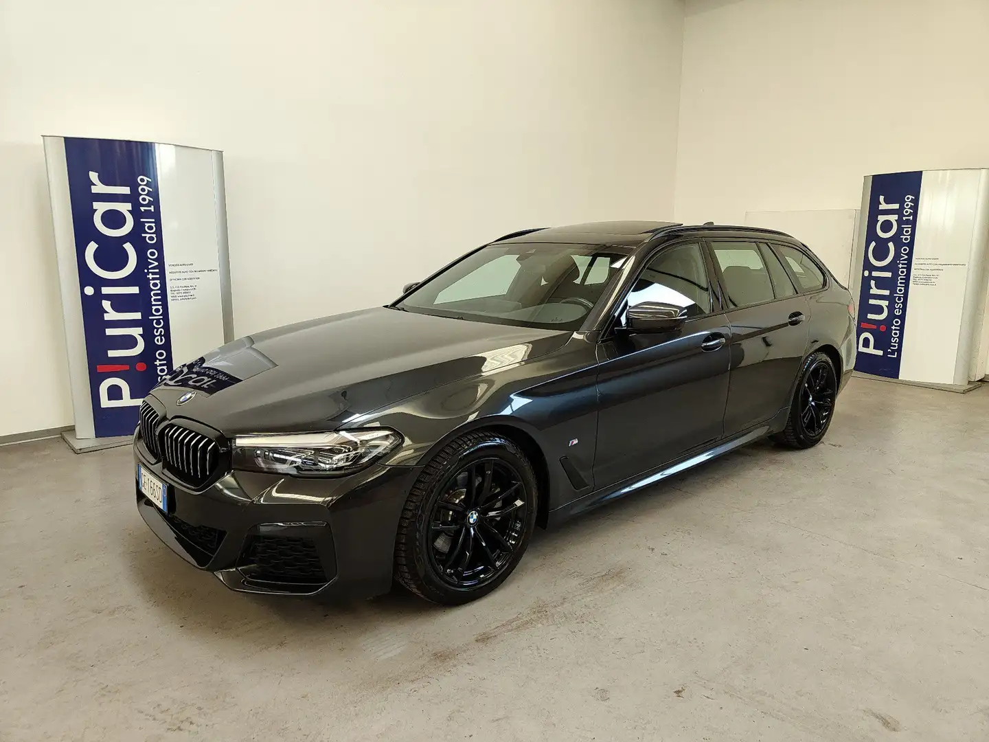 BMW 520 d 48V xDrive Touring Msport auto Tetto M Sport 1 Gris - 1
