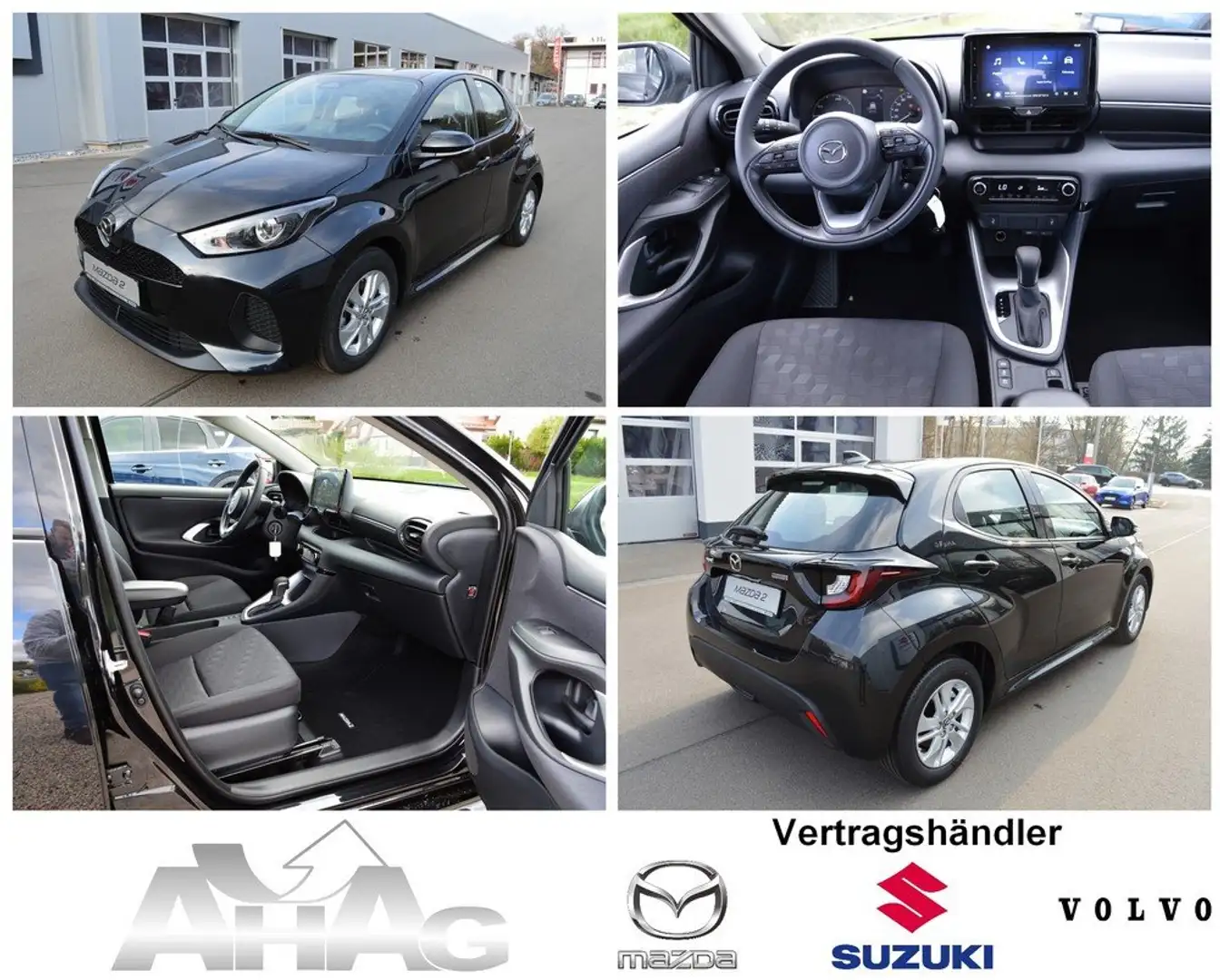 Mazda 2 Hybrid 1.5 VVT-i 116 CVT Centre-Line *SH+Cam+DAB* Schwarz - 1