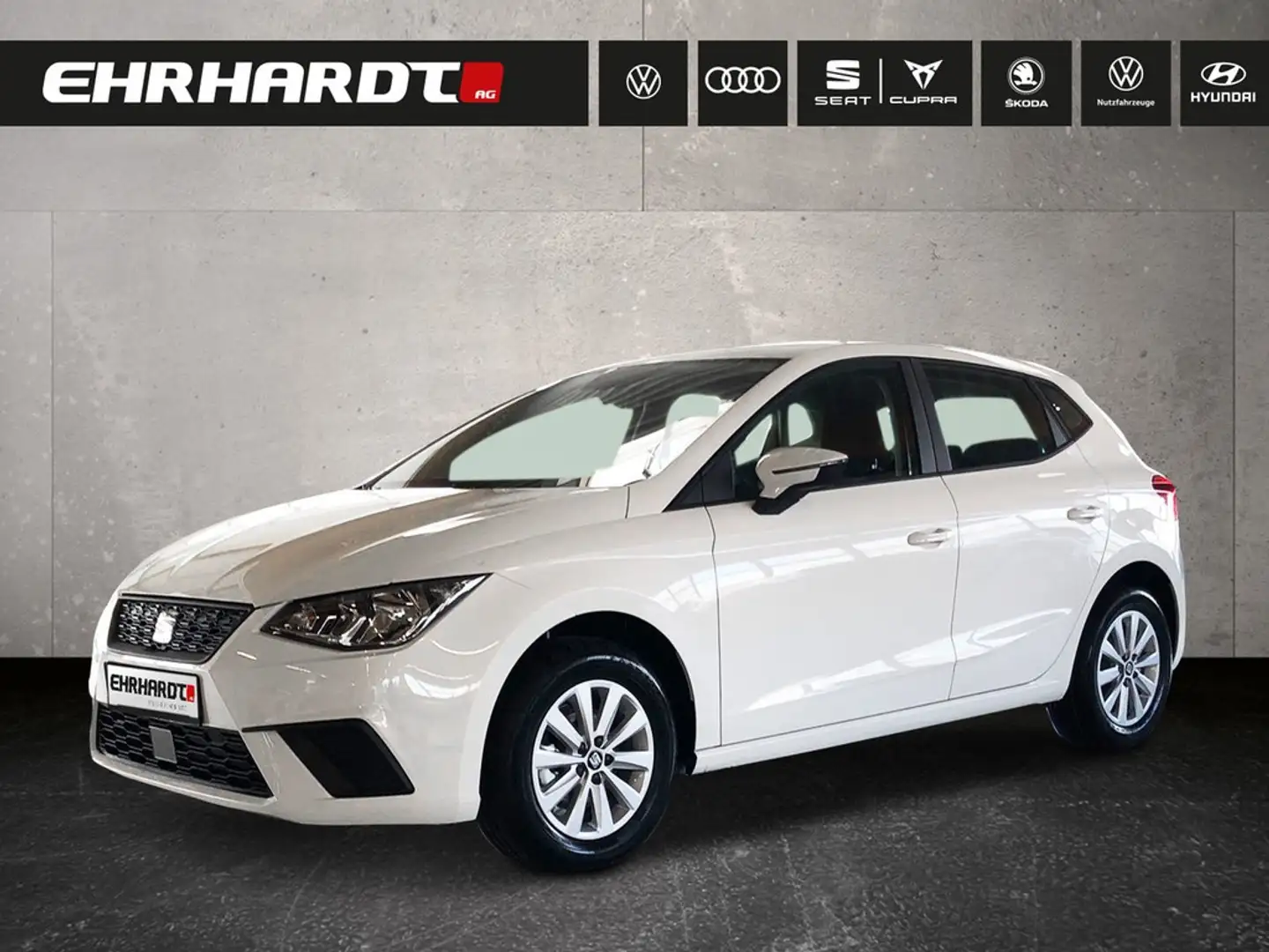 SEAT Ibiza 1.0 TSI Style KLIMAAUTO*CARPLAY*TEMP*SHZ*PDC*DA... Weiß - 1