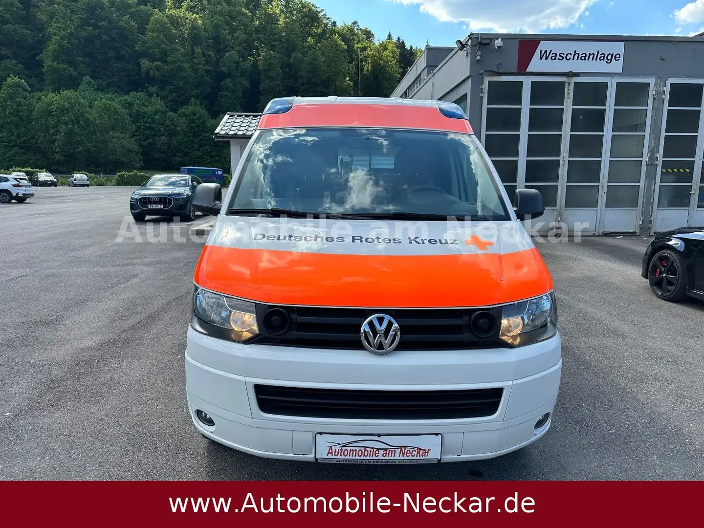 Volkswagen T5 2.0 TDi KTW-Trage-Stuhl-DSG-1.Hand Weiß - 2