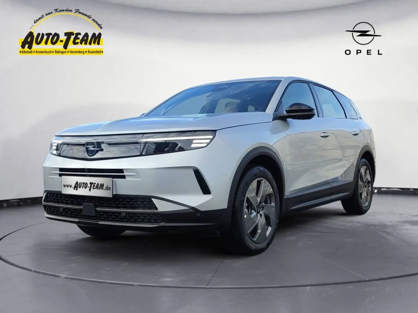 Opel Grandland 1.2 DI Hybrid 48 V Automatik Edition (1G) Argent - 1