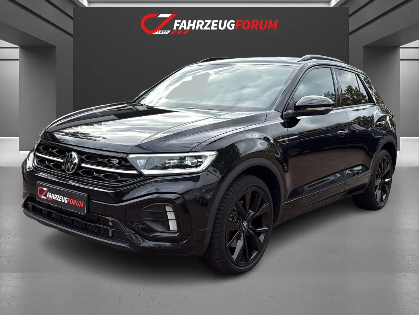 Volkswagen T-Roc R-Line 4Motion Carplay*LED*Discover Pro Schwarz - 1