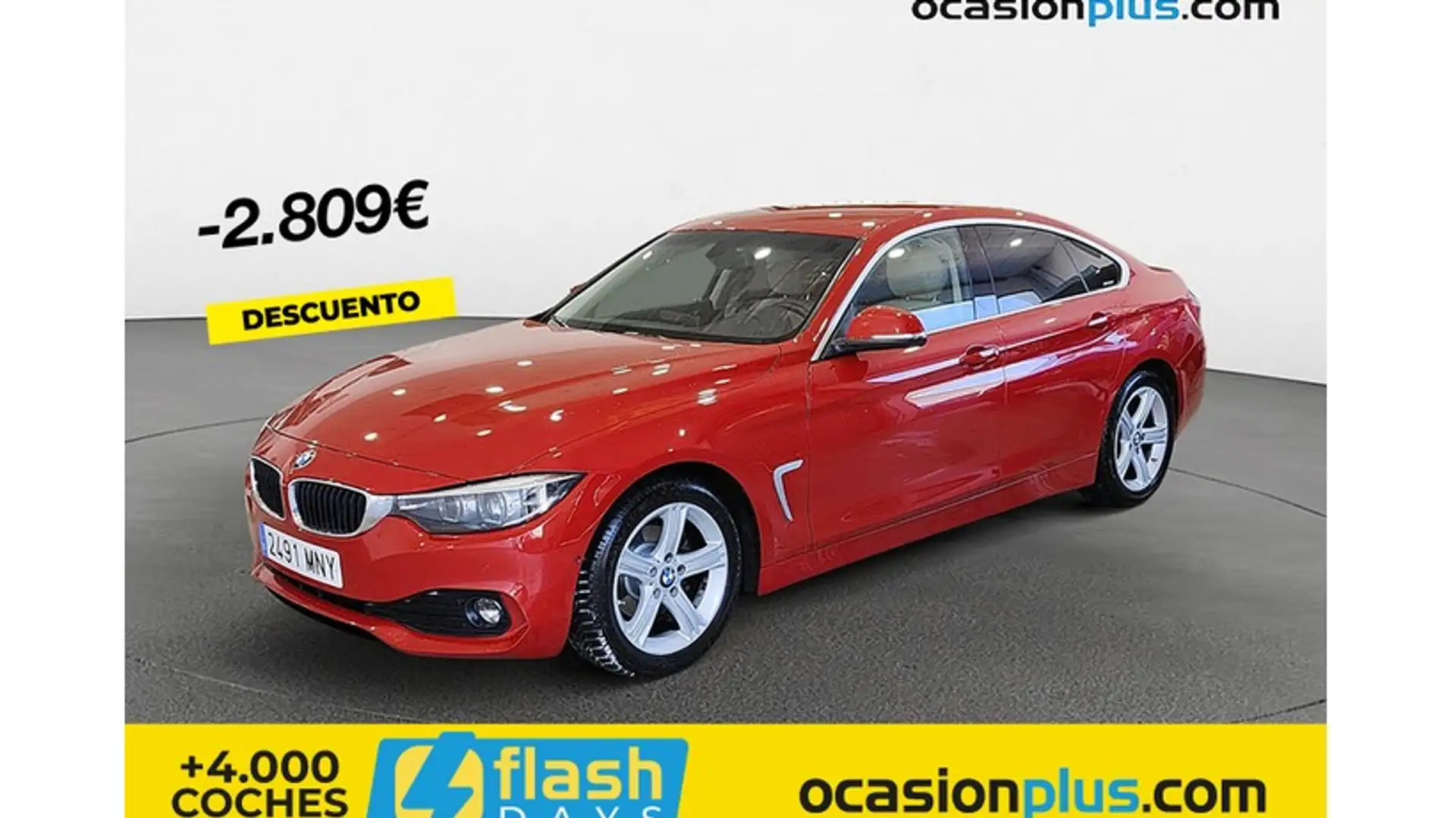 BMW 418 418dA Gran Coupé Piros - 1