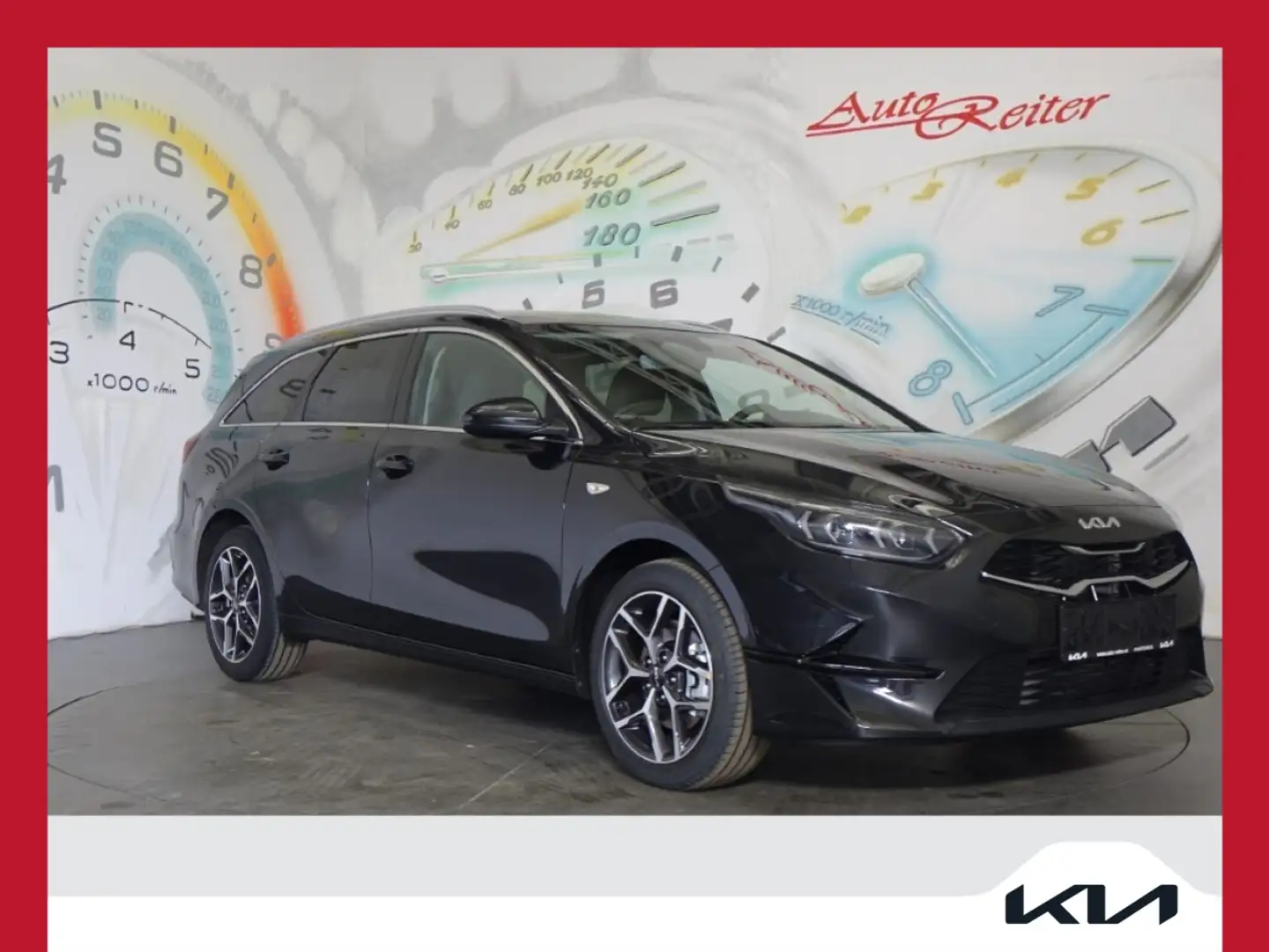Kia Ceed SW / cee'd SW ceed SW 1,5 TGDI Silber 48V DCT + STYLE-Paket *... Schwarz - 1