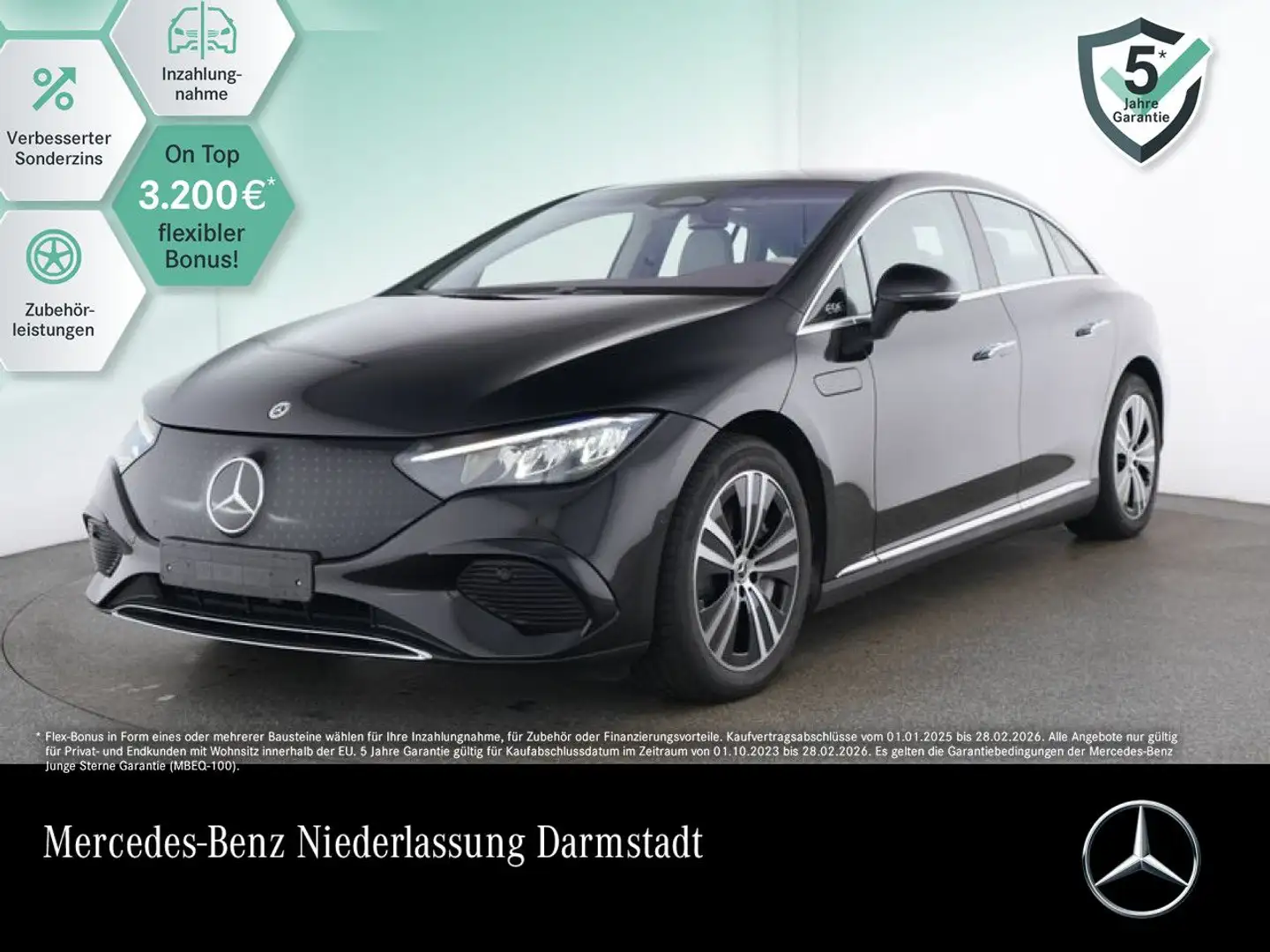 Mercedes-Benz EQE 350 Avantgarde Airmat Burmester Distr. LED AHK Schwarz - 1