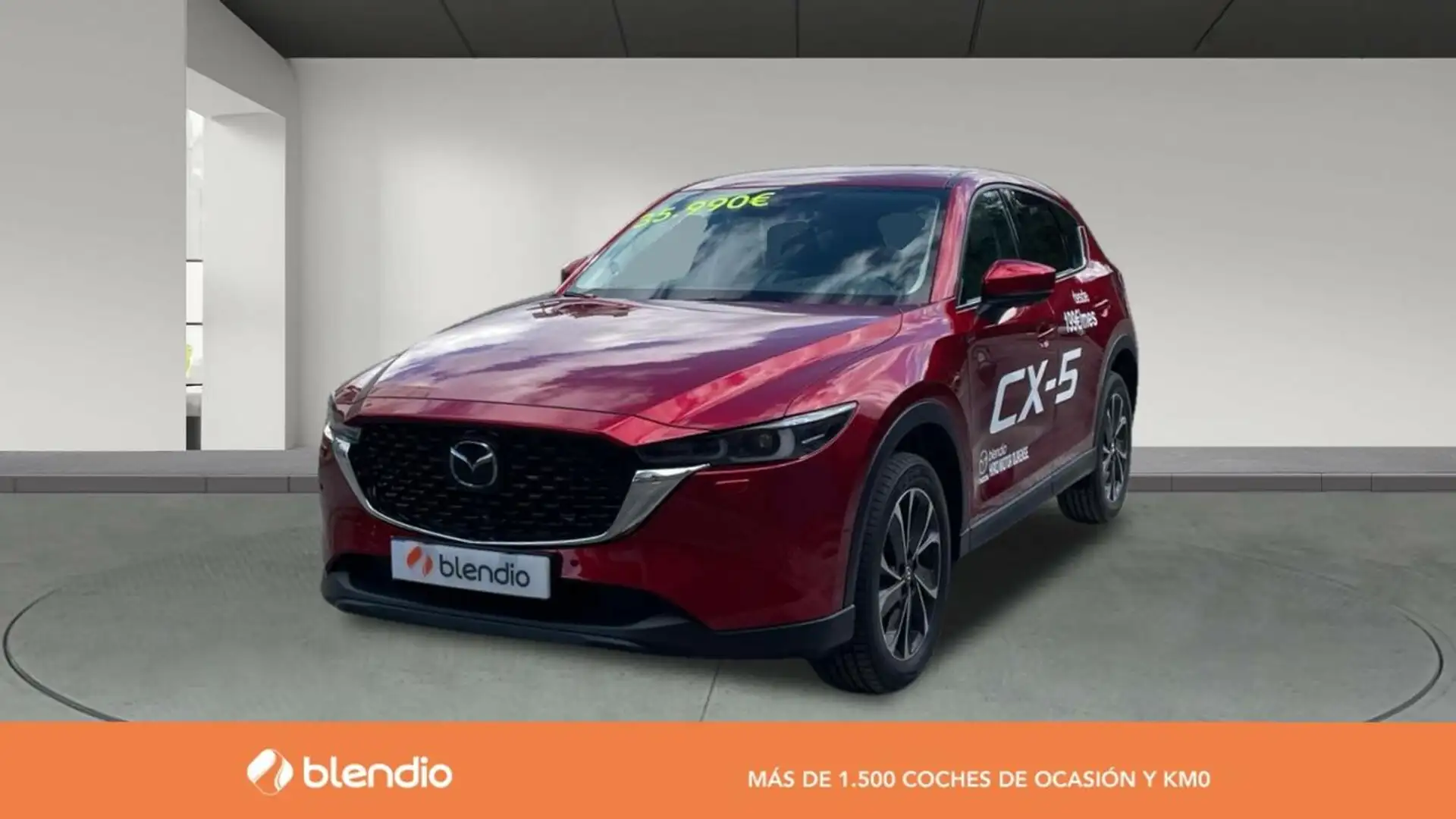 Mazda CX-5 2023 e-SKYACTIV-G MHEV 2.0 165CV AT 2WD EXCLUSIVE- Rojo - 1