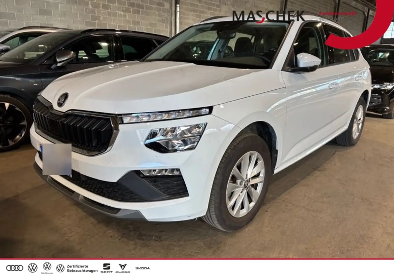 Skoda Kamiq Selection 1.0 TSI GRA PDC FrontAssist LED Weiß - 1