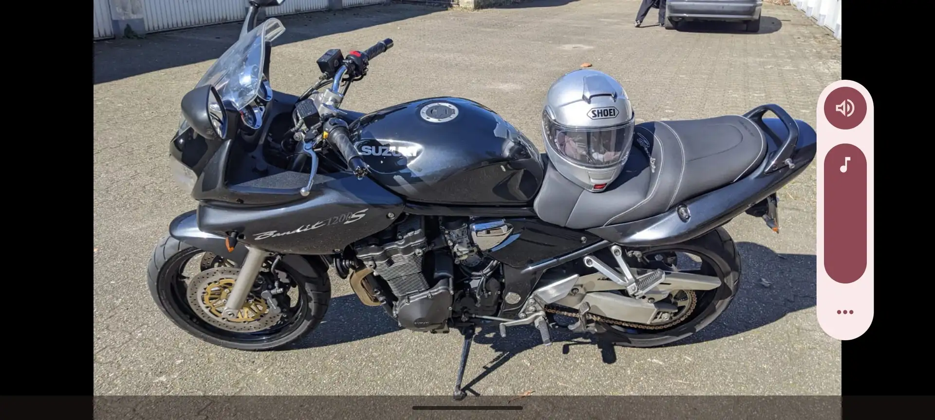 Suzuki Bandit 1200 S, TÜV neu, TOP Zustand, Komplettbekl., Helme Grau - 2