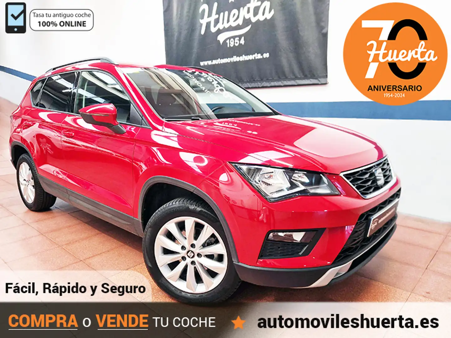 SEAT Ateca 1.6TDI CR S&S Ecomotive Style Rojo - 1