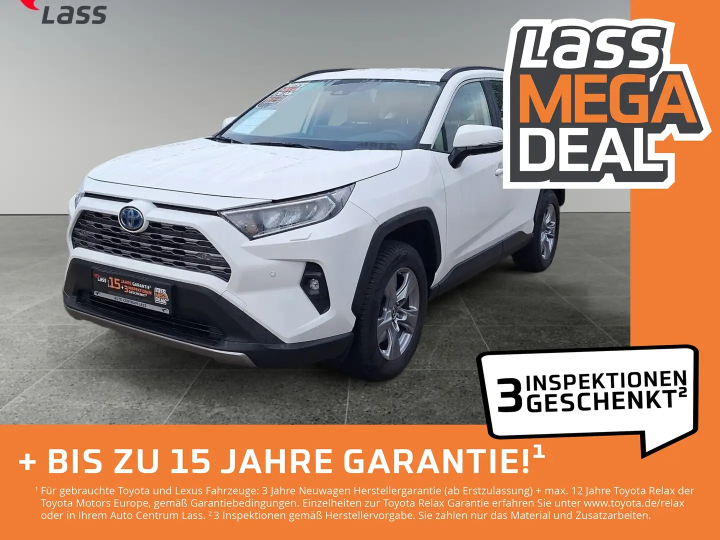 Toyota RAV 4 RAV4 2.5 Business Edition 2xKlima ACC AUT Kam. Blanc - 1