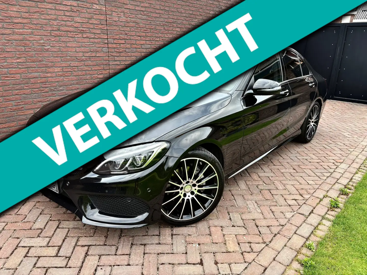 Mercedes-Benz C 200 AMG 4-Matic Pano Distronic Memory Noir - 1