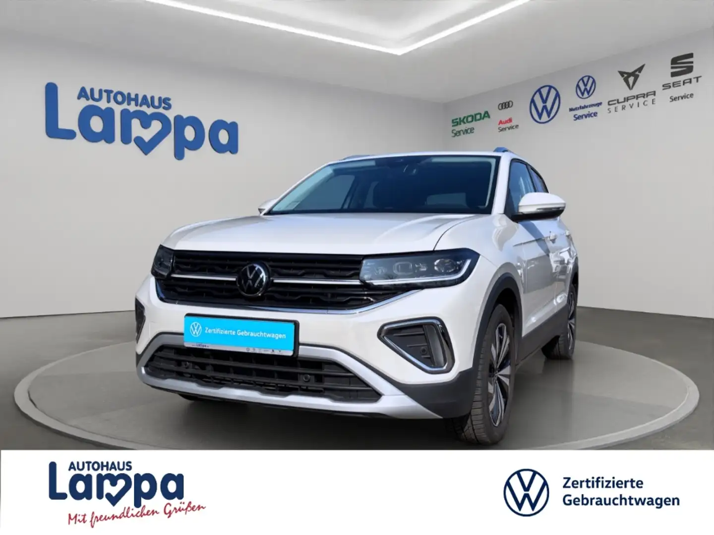 Volkswagen T-Cross Style 1.0 TSI DSG NAV,MFK,SHZ,LED-Matrix Gris - 2