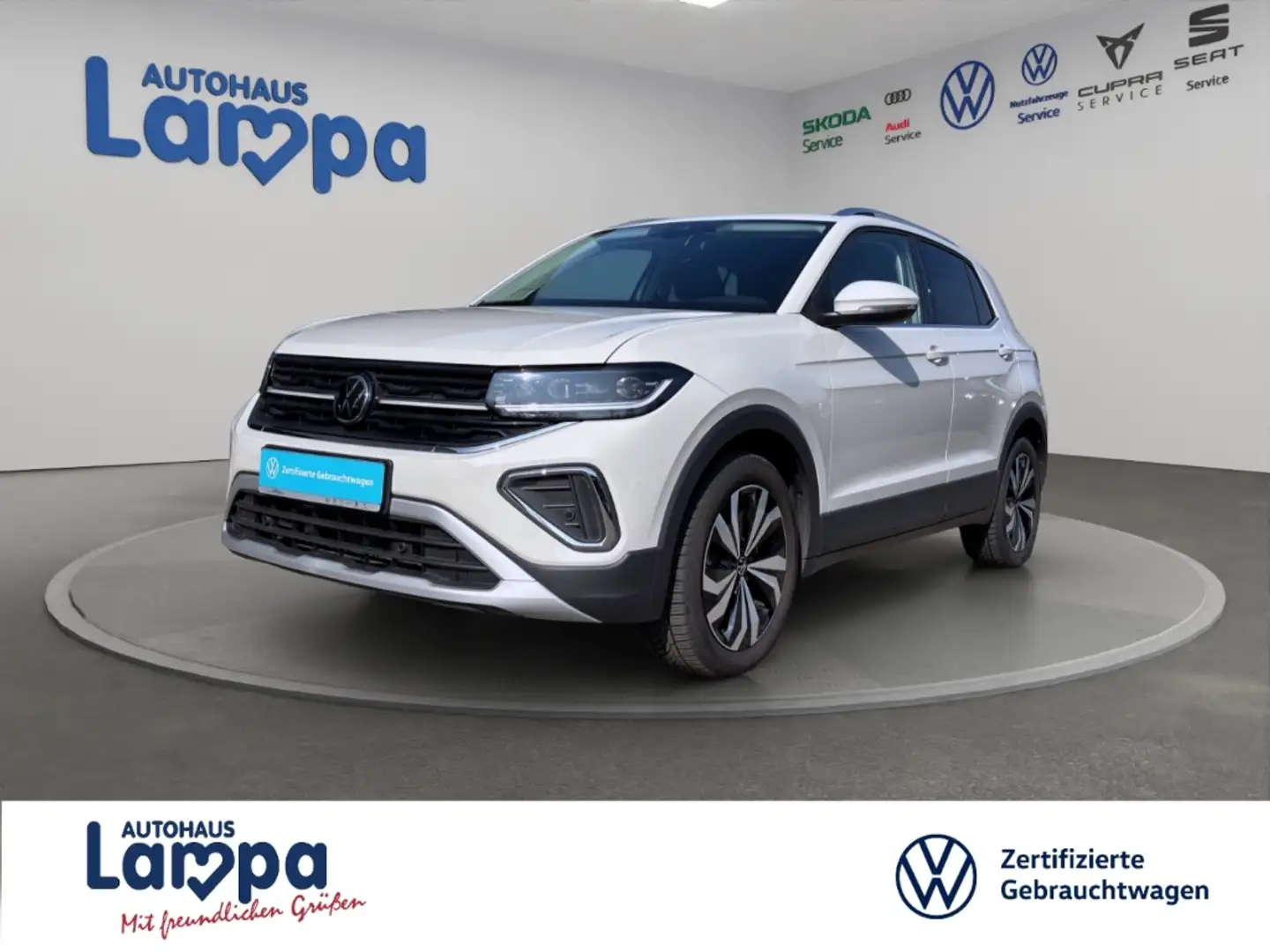 Volkswagen T-Cross Style 1.0 TSI DSG NAV,MFK,SHZ,LED-Matrix Gris - 1