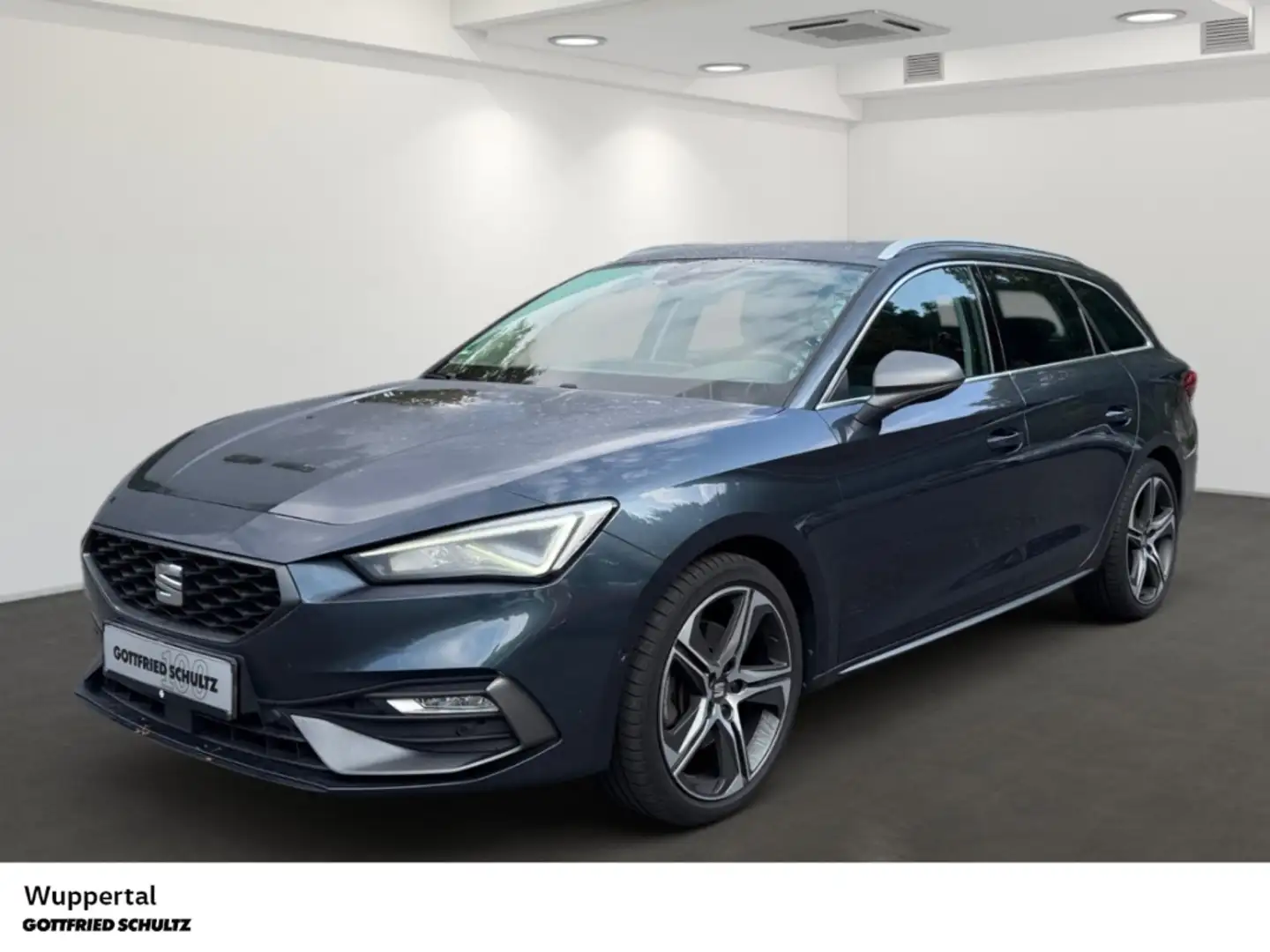 SEAT Leon 2.0 TDI SPORTSTOURER FR NAVI PANO KAM ACC LED SHZ Grau - 1