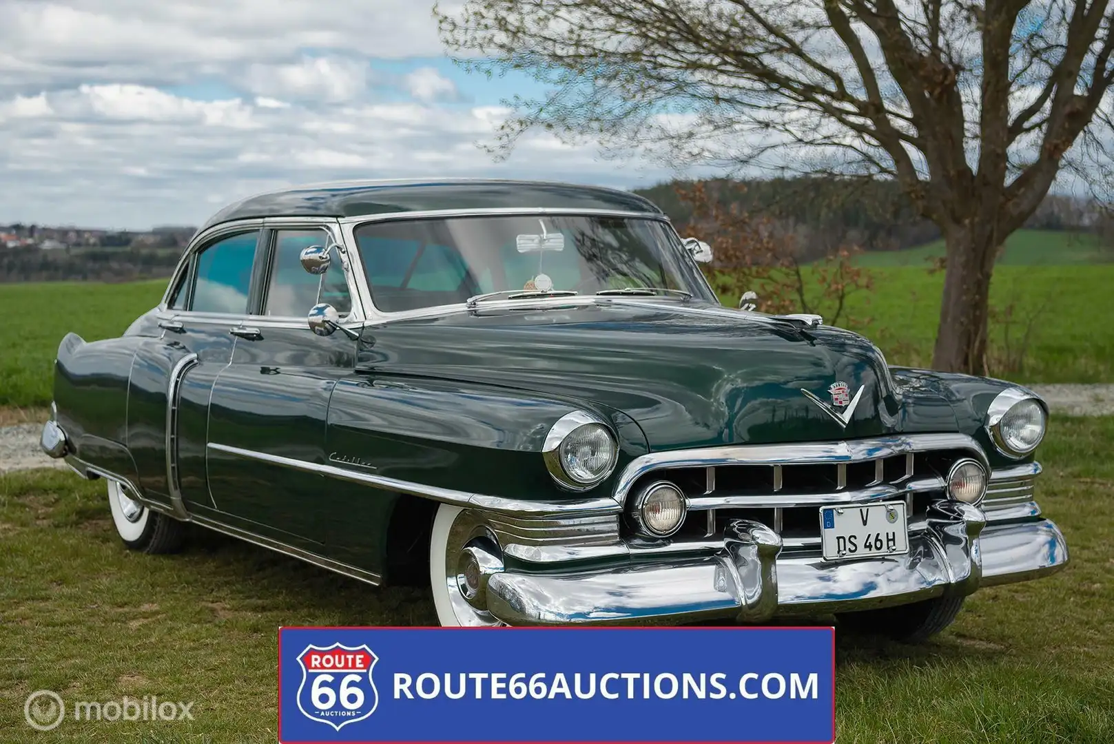 Cadillac Series 62 Sedan - 1950 | Route 66 Auctions Green - 1