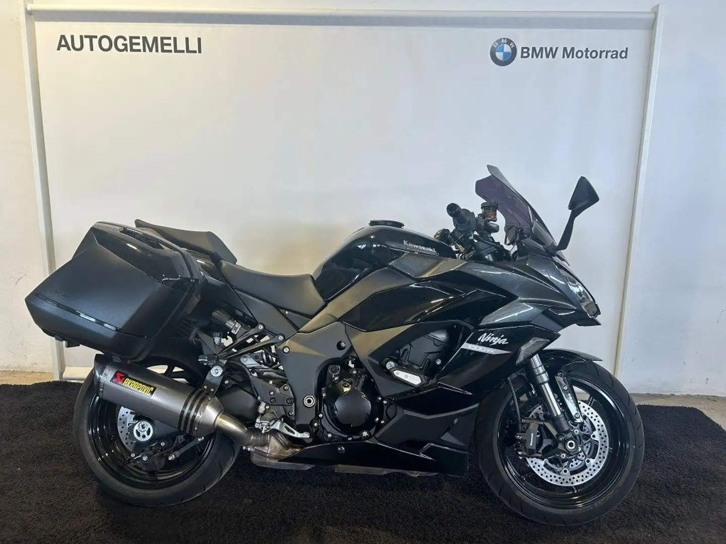 Kawasaki Ninja ZX-10R NINJA 1000 SX - SCARICO AKRAPOVIC - VALIGIE Nero - 1