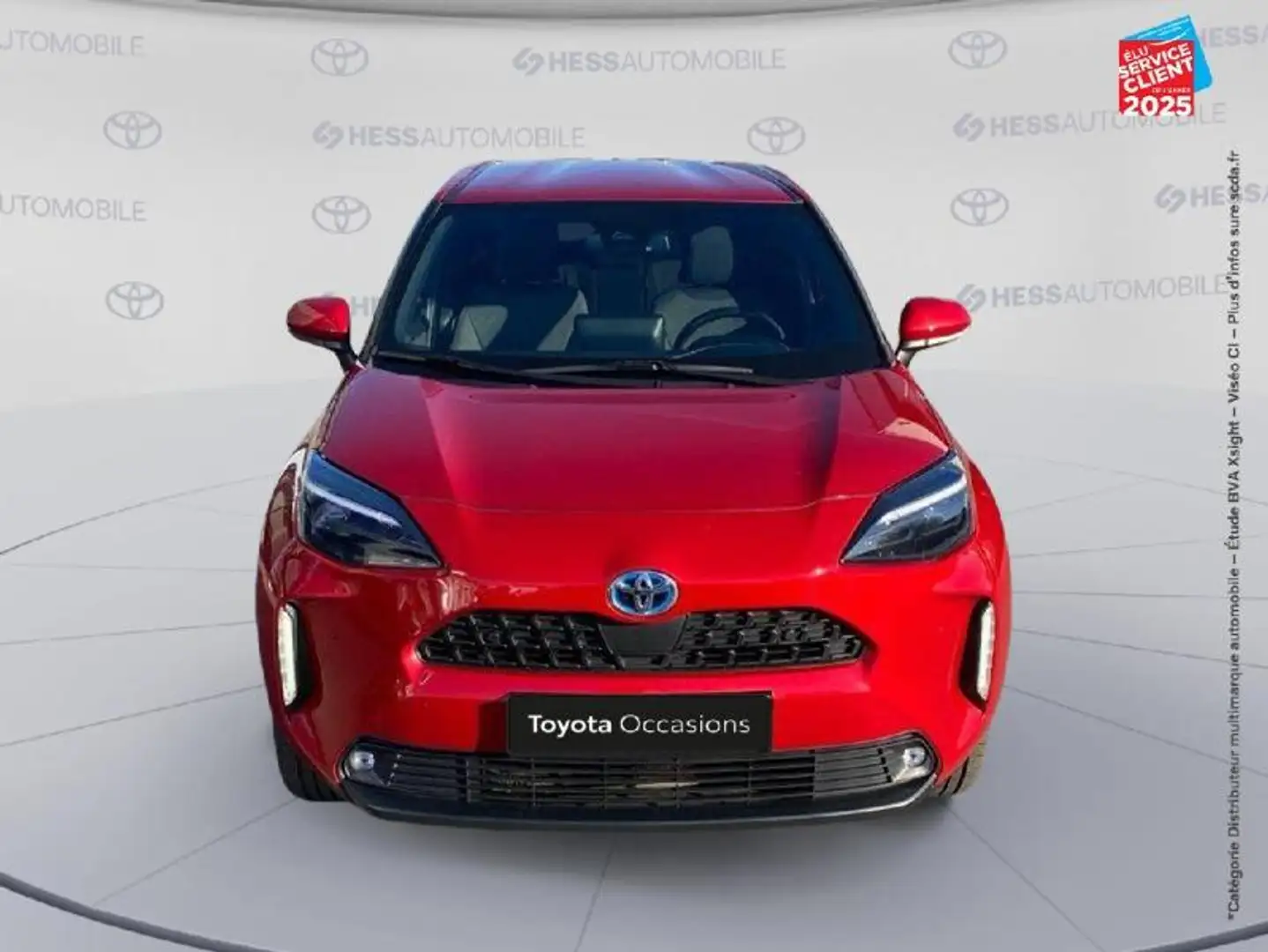 Toyota Yaris Cross 116h Design MY22 Sieges chauf GPS Camera Rouge - 2