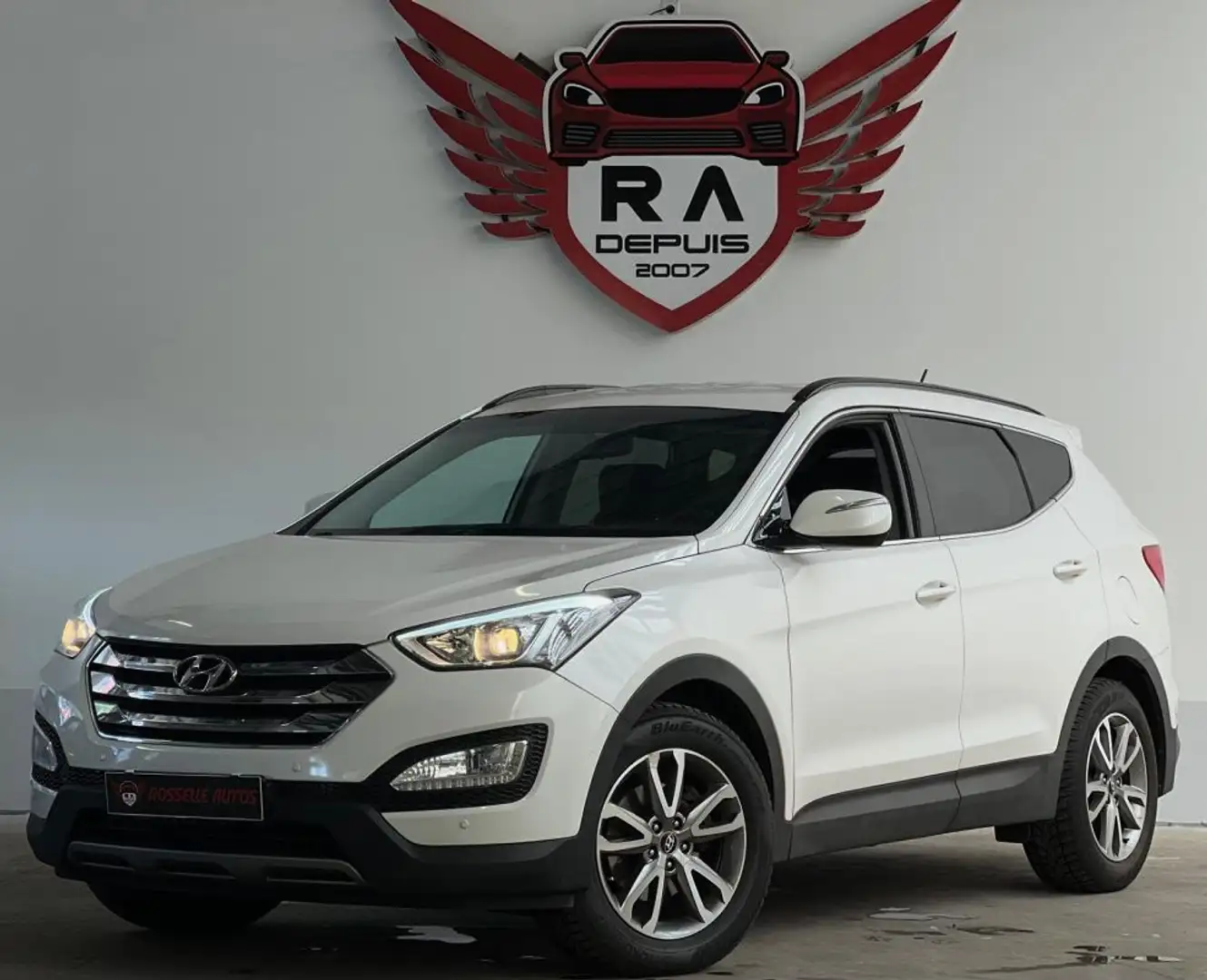 Hyundai SANTA FE 2.0 150CH CRDI Blanc - 2