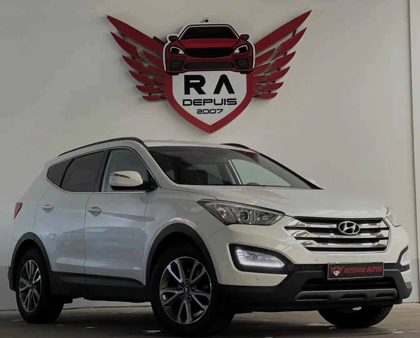 Hyundai SANTA FE 2.0 150CH CRDI Blanc - 1
