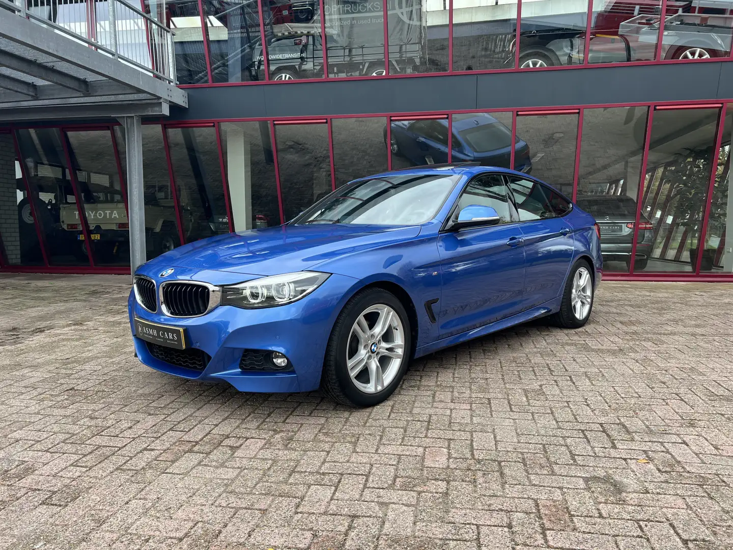 BMW 320 3-serie Gran Turismo 320i High Executive | M-sport Bleu - 1