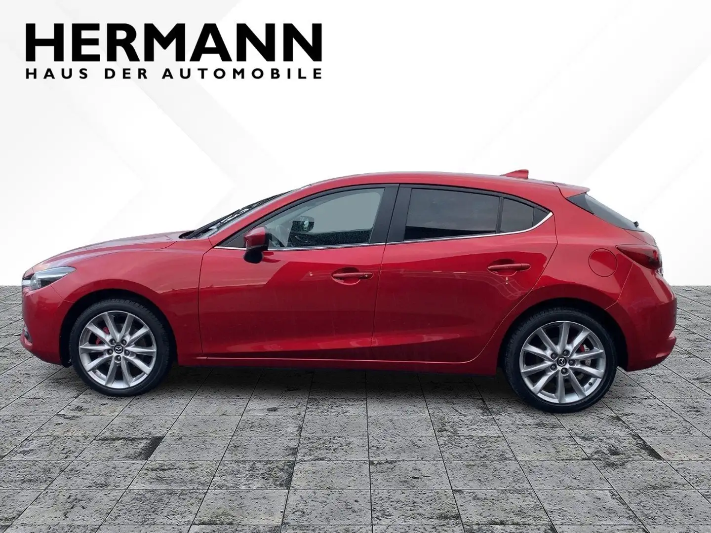 Mazda 3 2.0 SKYACTIV-G 120 Sports-Line *Navi*Bose*Kam. Rouge - 2