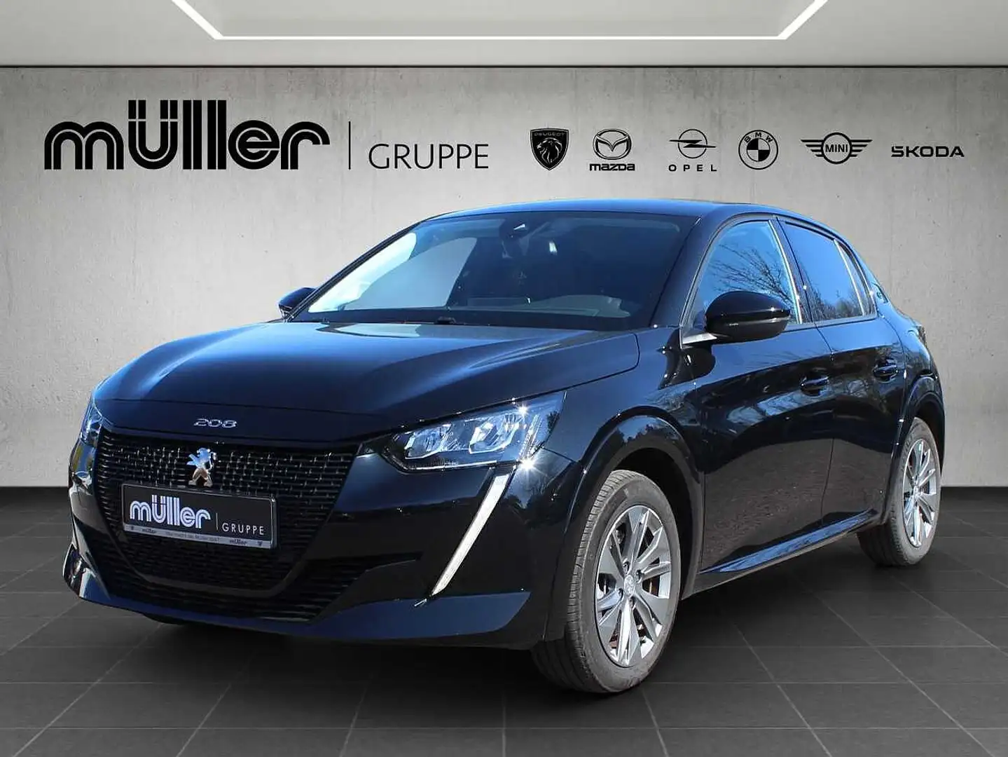 Peugeot 208 Elektromotor 136 Allure Pack Schwarz - 1