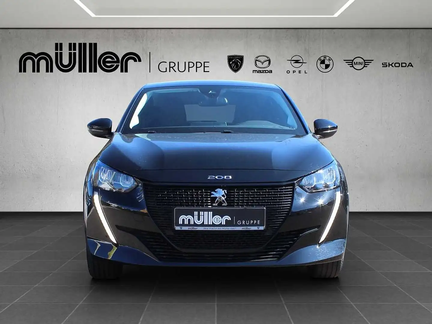 Peugeot 208 Elektromotor 136 Allure Pack Schwarz - 2