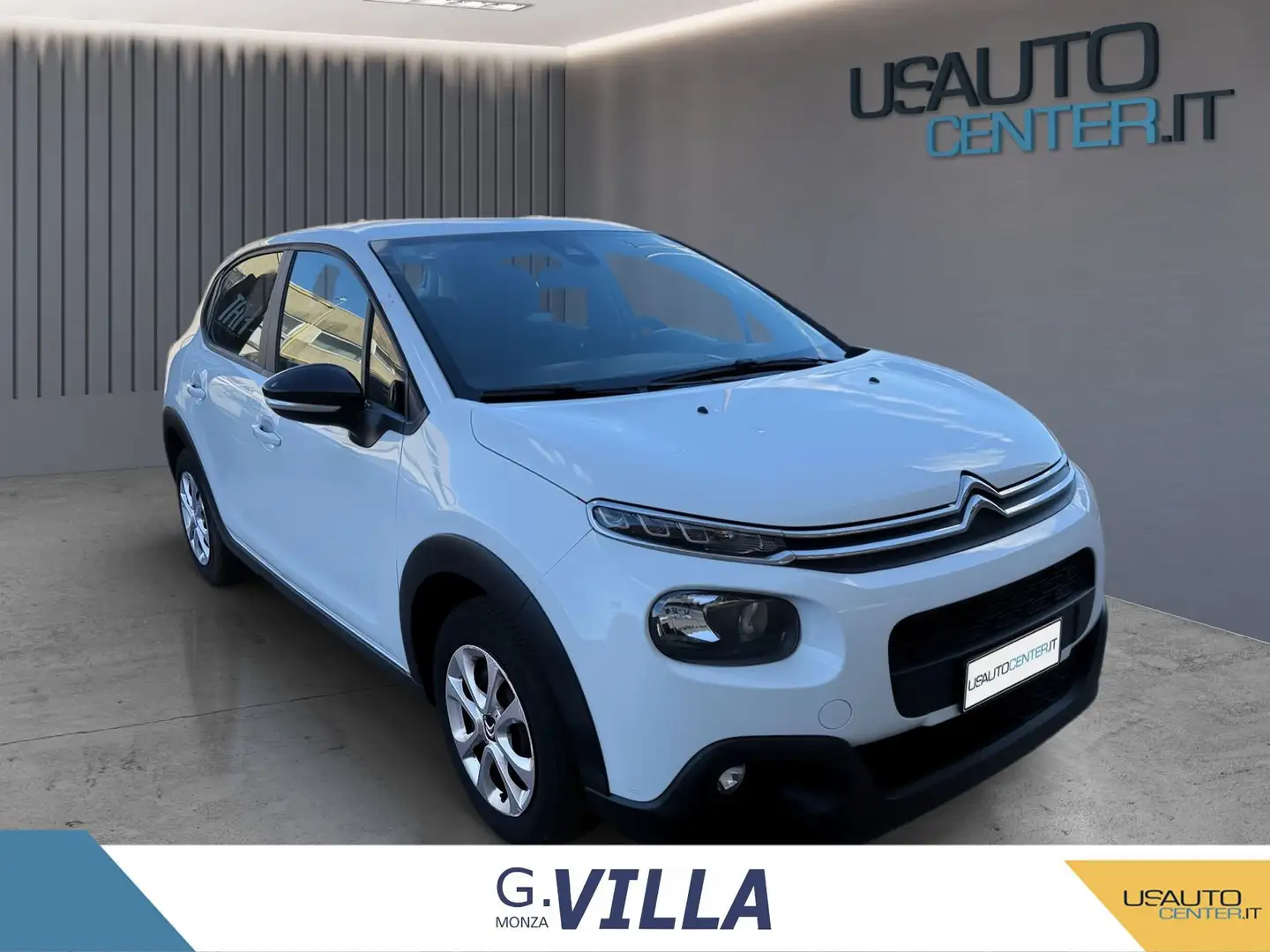 Citroen C3 III 2017 1.2 puretech Feel s&s 83cv OK NEOPATENTA Bianco - 2