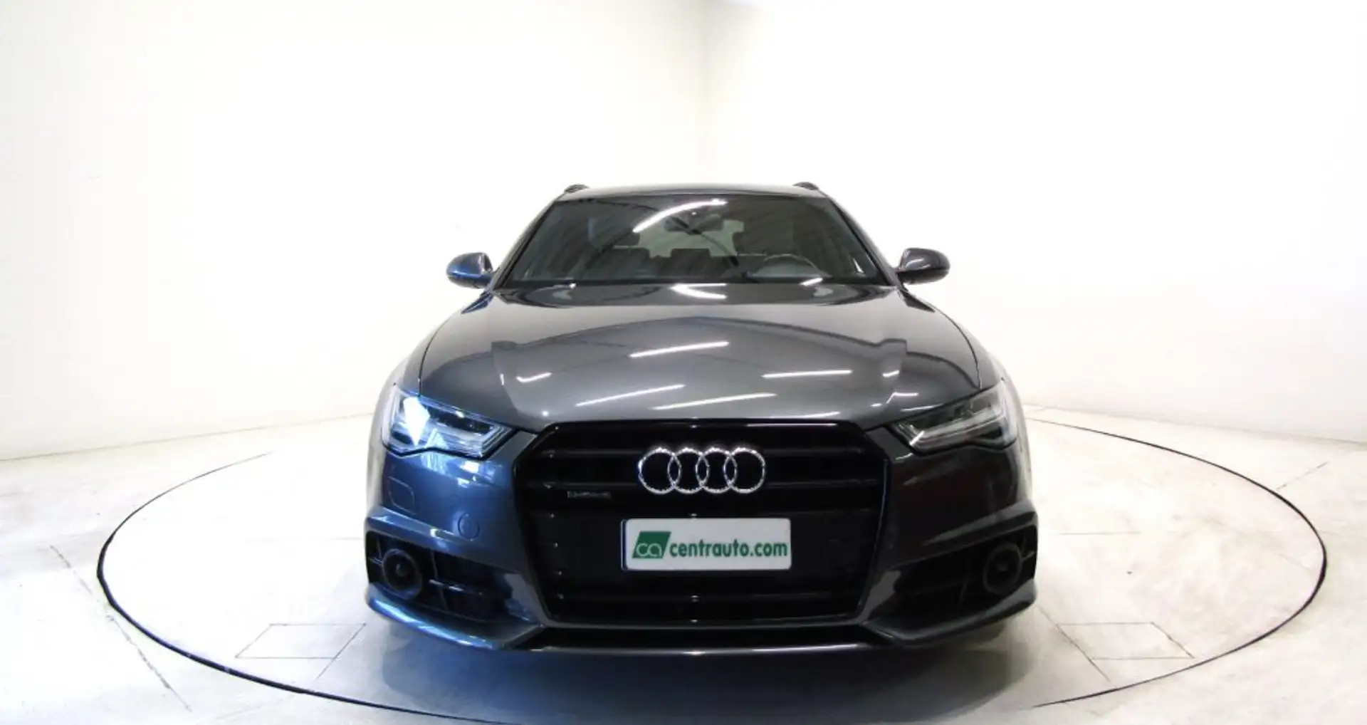 Audi A6 Avant 2.0 TDI quattro S tronic * PELLE * Gris - 2