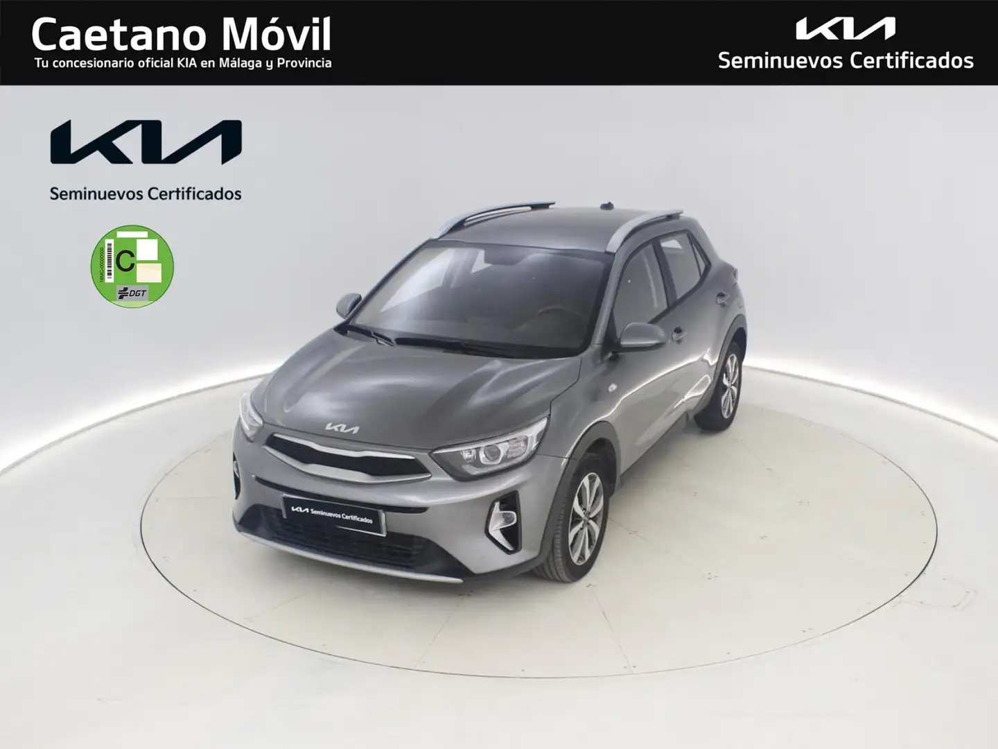 Kia Stonic 1.2 DPi Concept Gris - 1