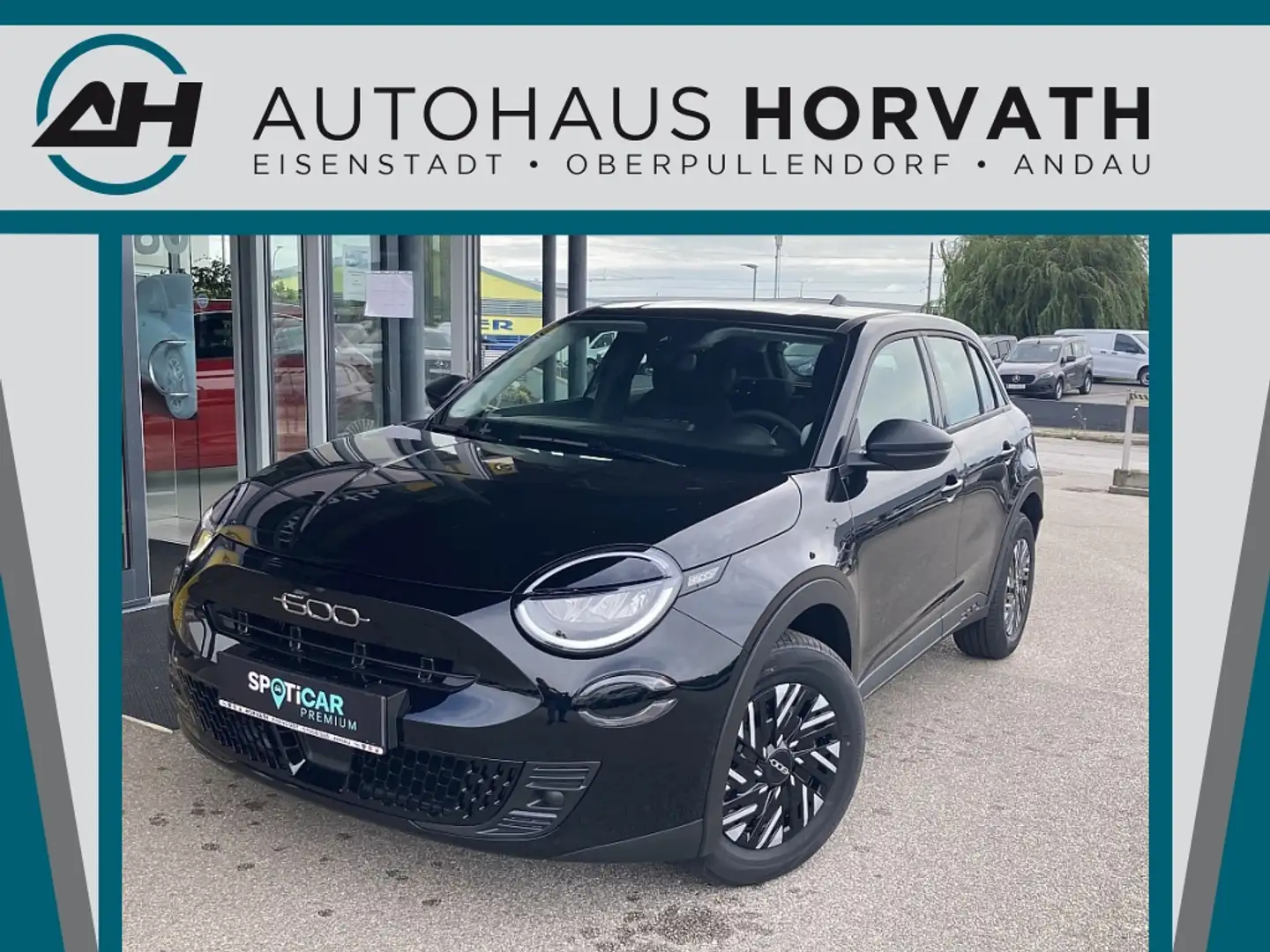 Fiat 600 Hybrid 136 6-Gang eDCT Schwarz - 1