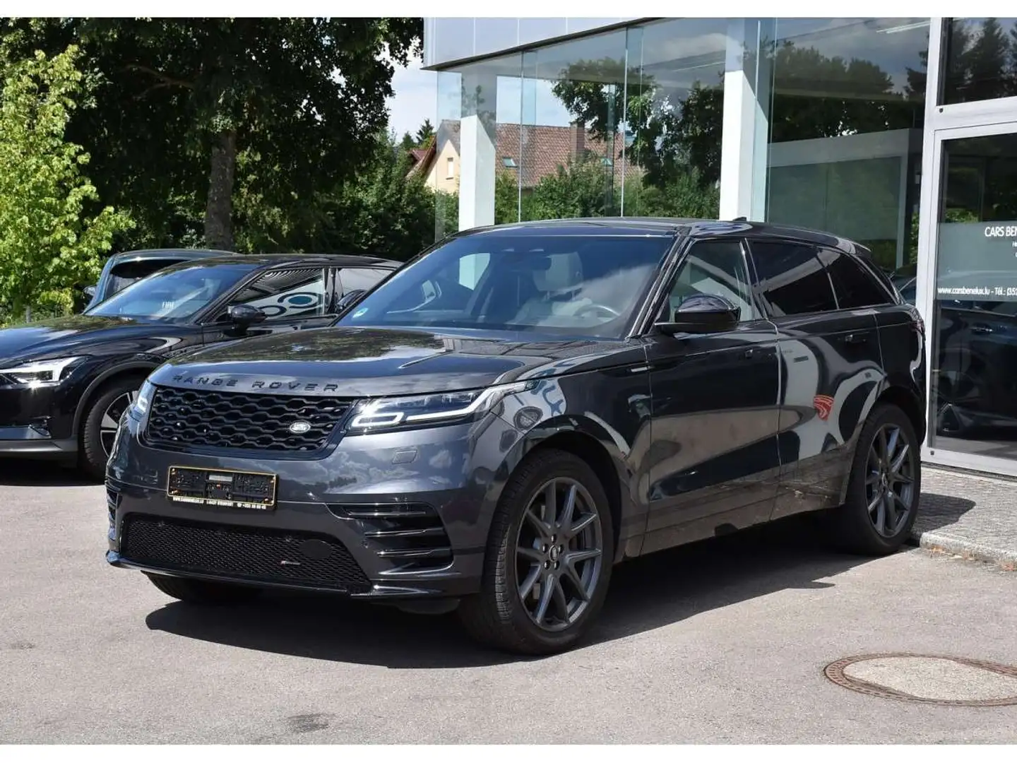 Land Rover Range Rover Velar D300 R-Dynamic SE PANO MEMO MERIDIAN ACC SIDE Gris - 2