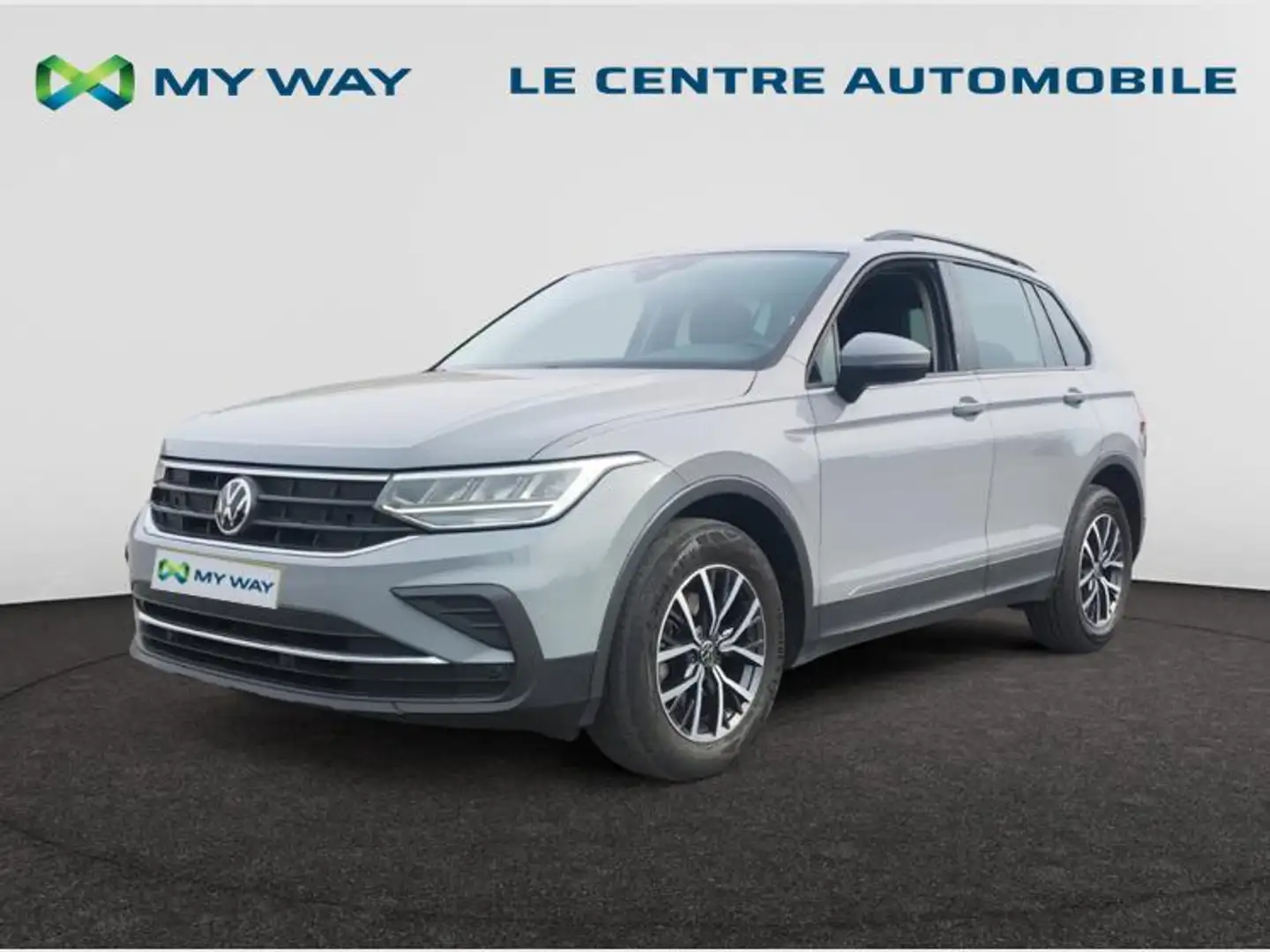 Volkswagen Tiguan Life 1.5 TSI ACT OPF 96 kW (130 ch) 6 vitesses man Gris - 1