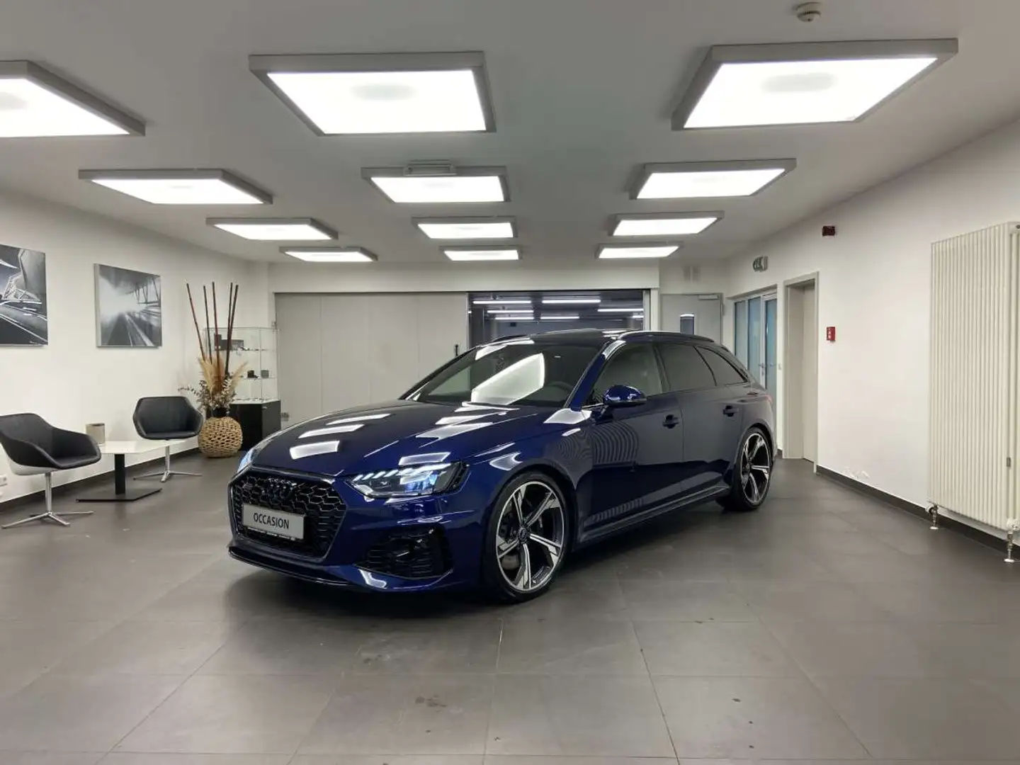 Audi RS4 Avant TFSI quattro 450 CV Tiptronic Bleu - 1