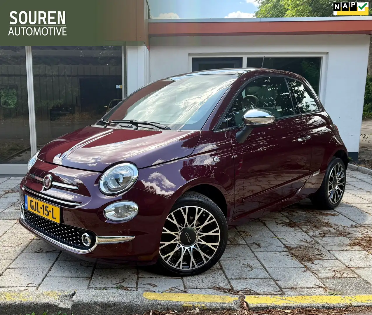 Fiat 500 1.2 Star / Climate / CarPlay / Cruise / 16'' inch Rojo - 1