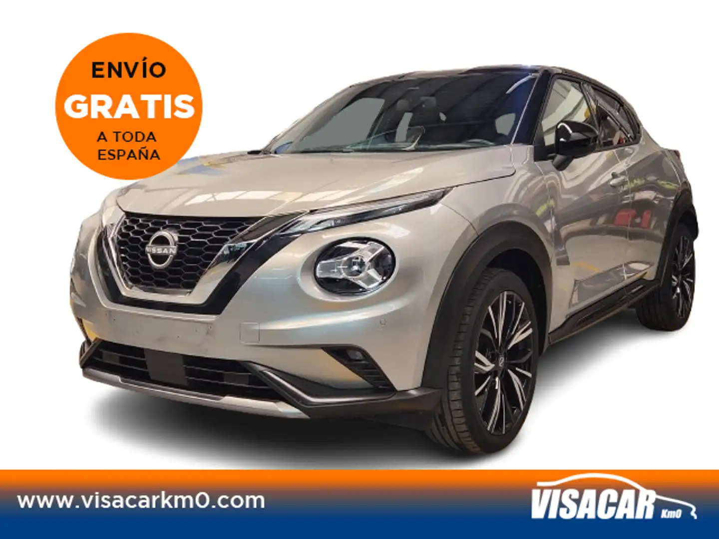 Nissan Juke 1.0 DIG-T N-Design Chic 4x2 114 Gris - 1