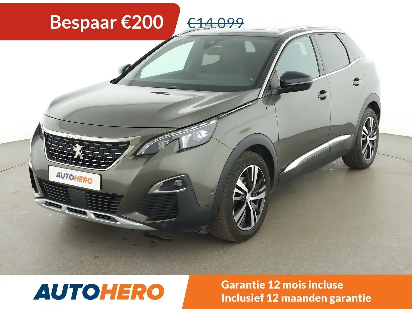 Peugeot 3008 1.2 PureTech Allure Grijs - 1