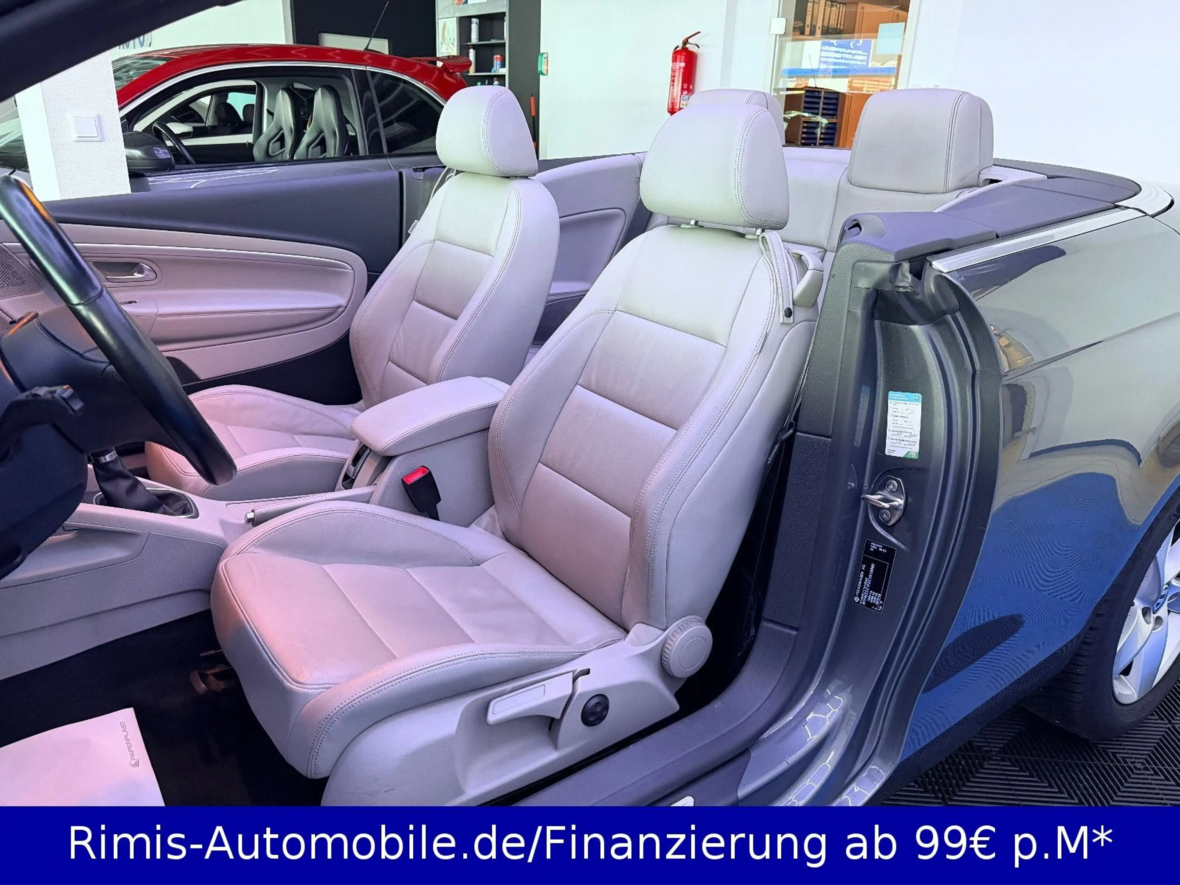 Volkswagen Eos Cabriolet Leder Pano PDC Touch Bildschirm — photo 13
