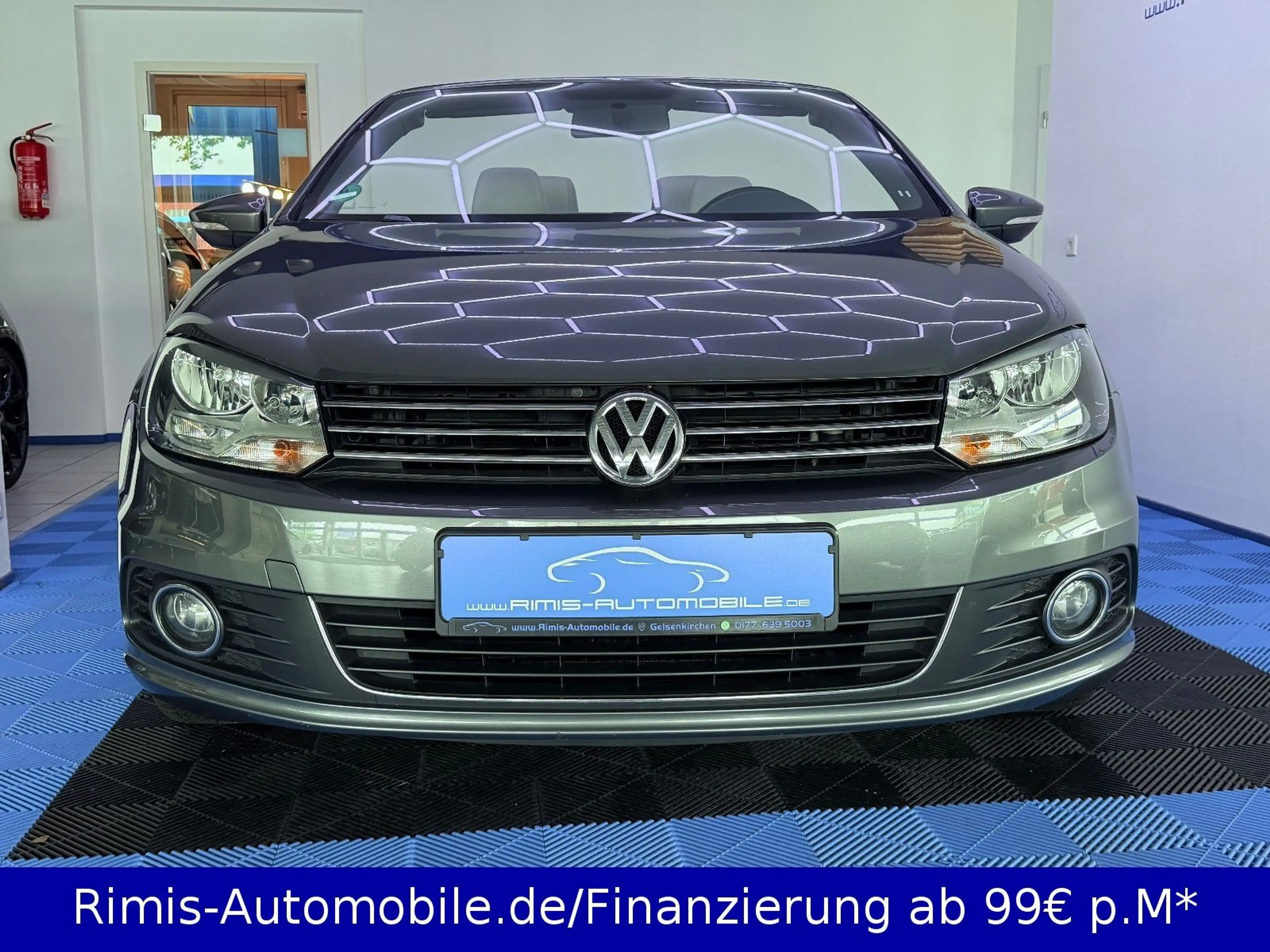 Volkswagen Eos Cabriolet Leder Pano PDC Touch Bildschirm — photo 4
