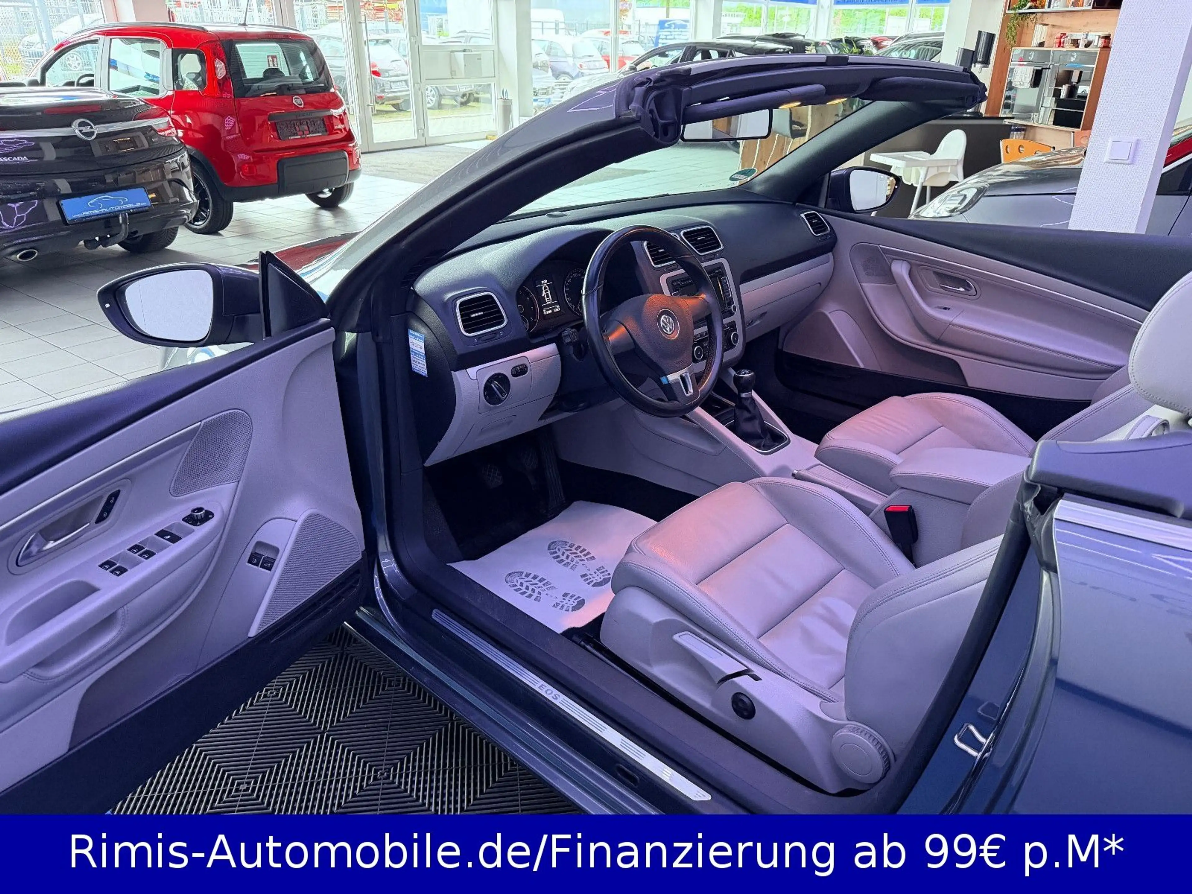 Volkswagen Eos Cabriolet Leder Pano PDC Touch Bildschirm — photo 9