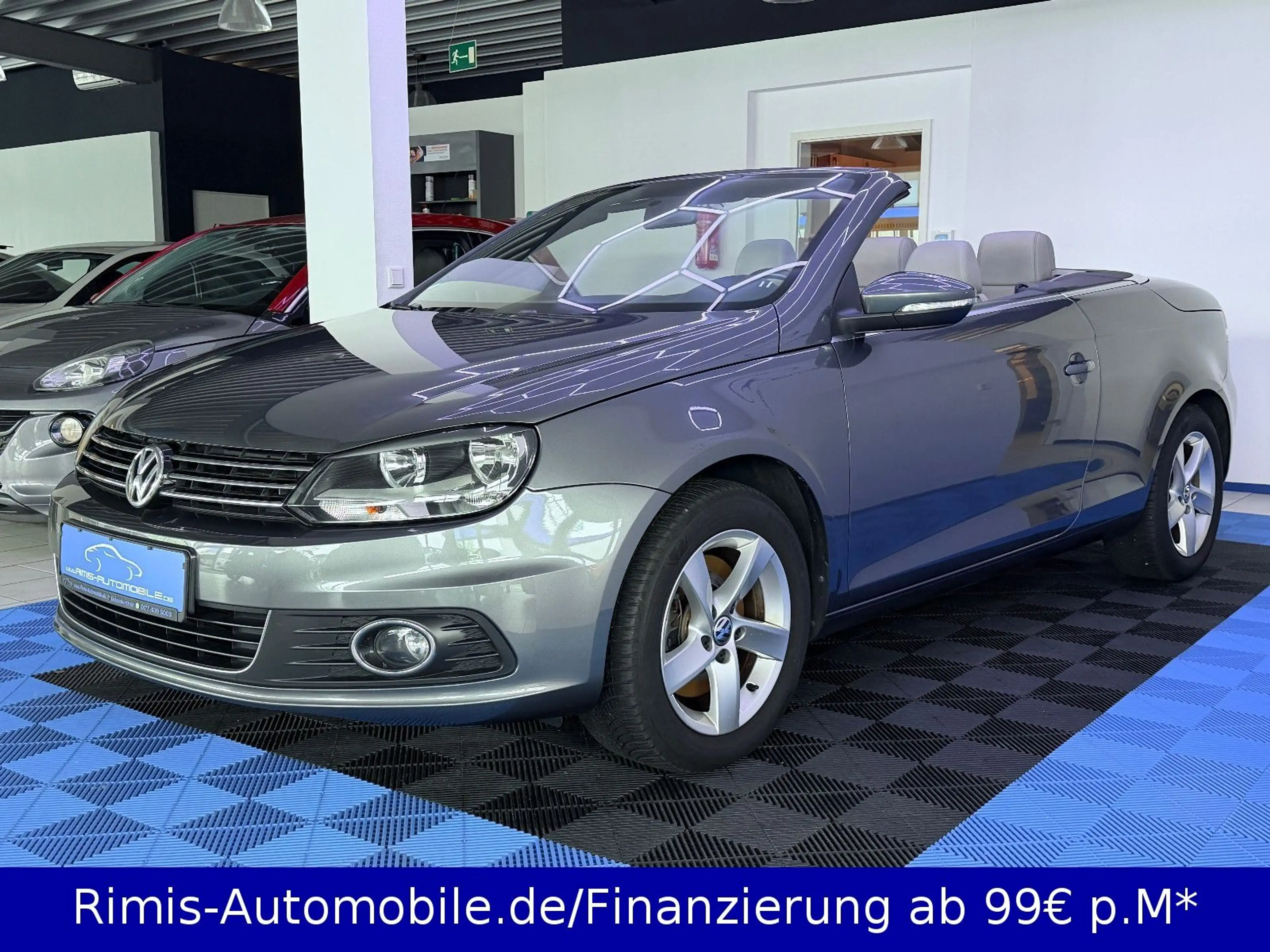 Volkswagen Eos Cabriolet Leder Pano PDC Touch Bildschirm — photo 5