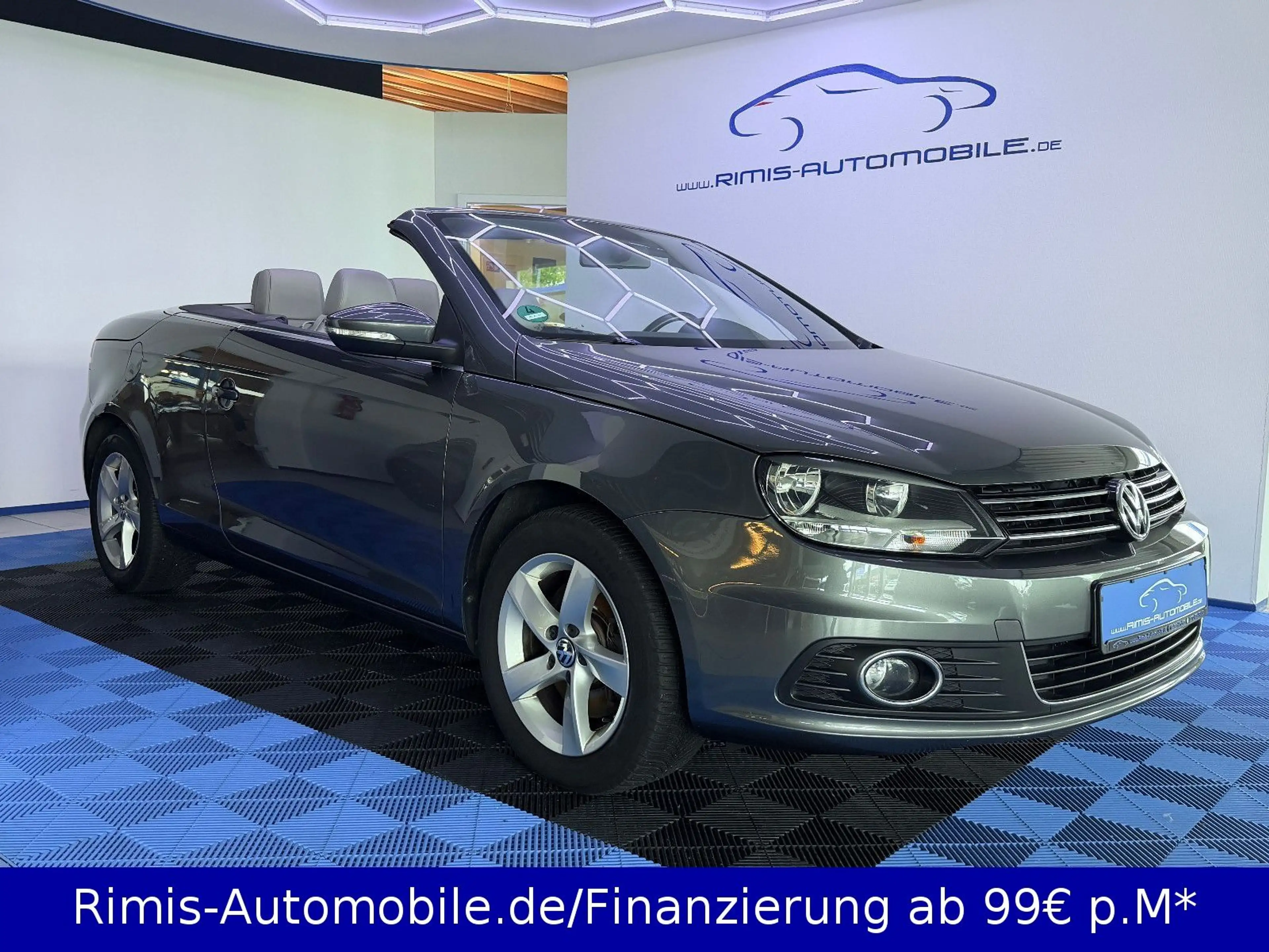 Volkswagen Eos Cabriolet Leder Pano PDC Touch Bildschirm — photo 2