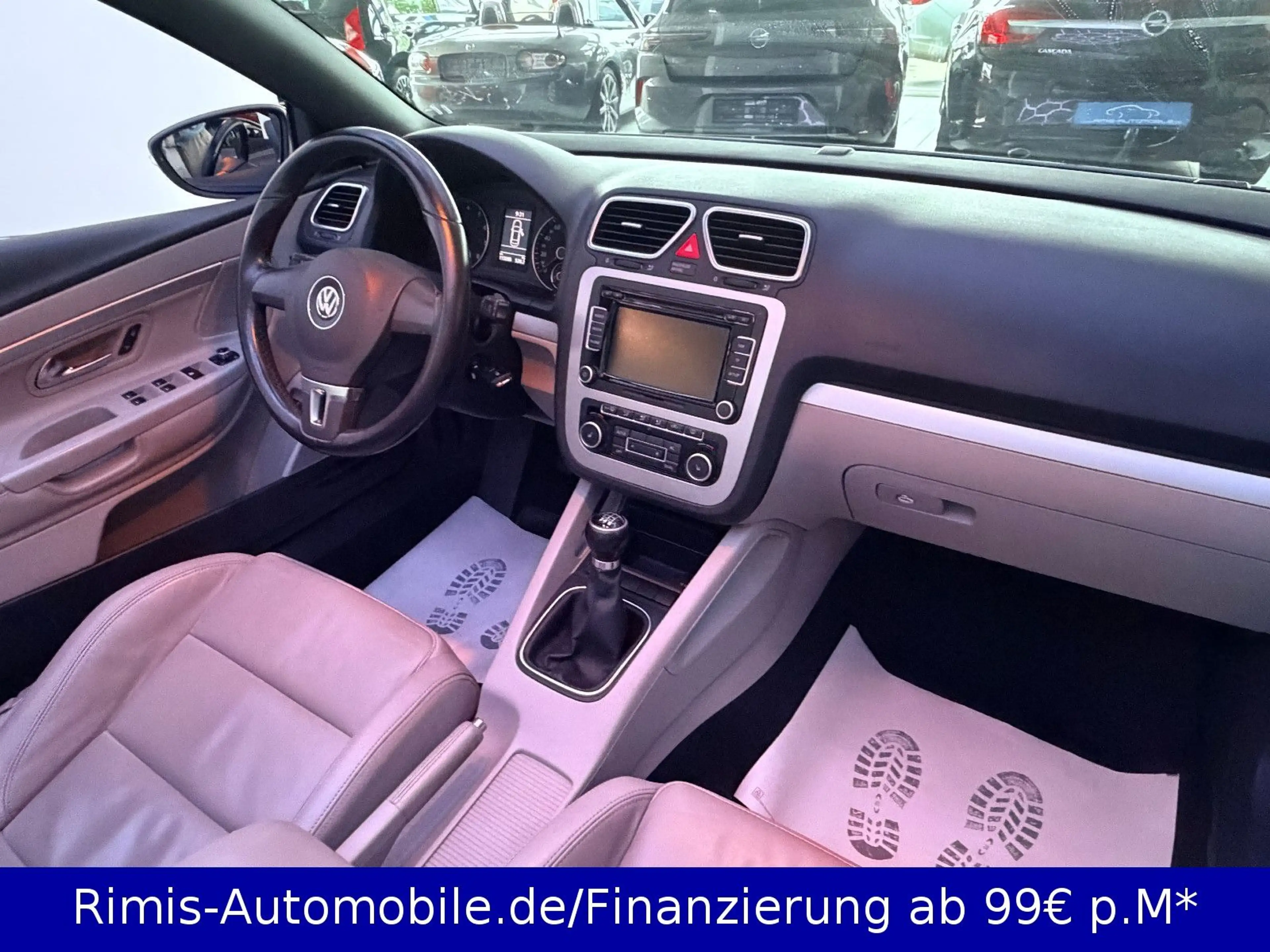 Volkswagen Eos Cabriolet Leder Pano PDC Touch Bildschirm — photo 11