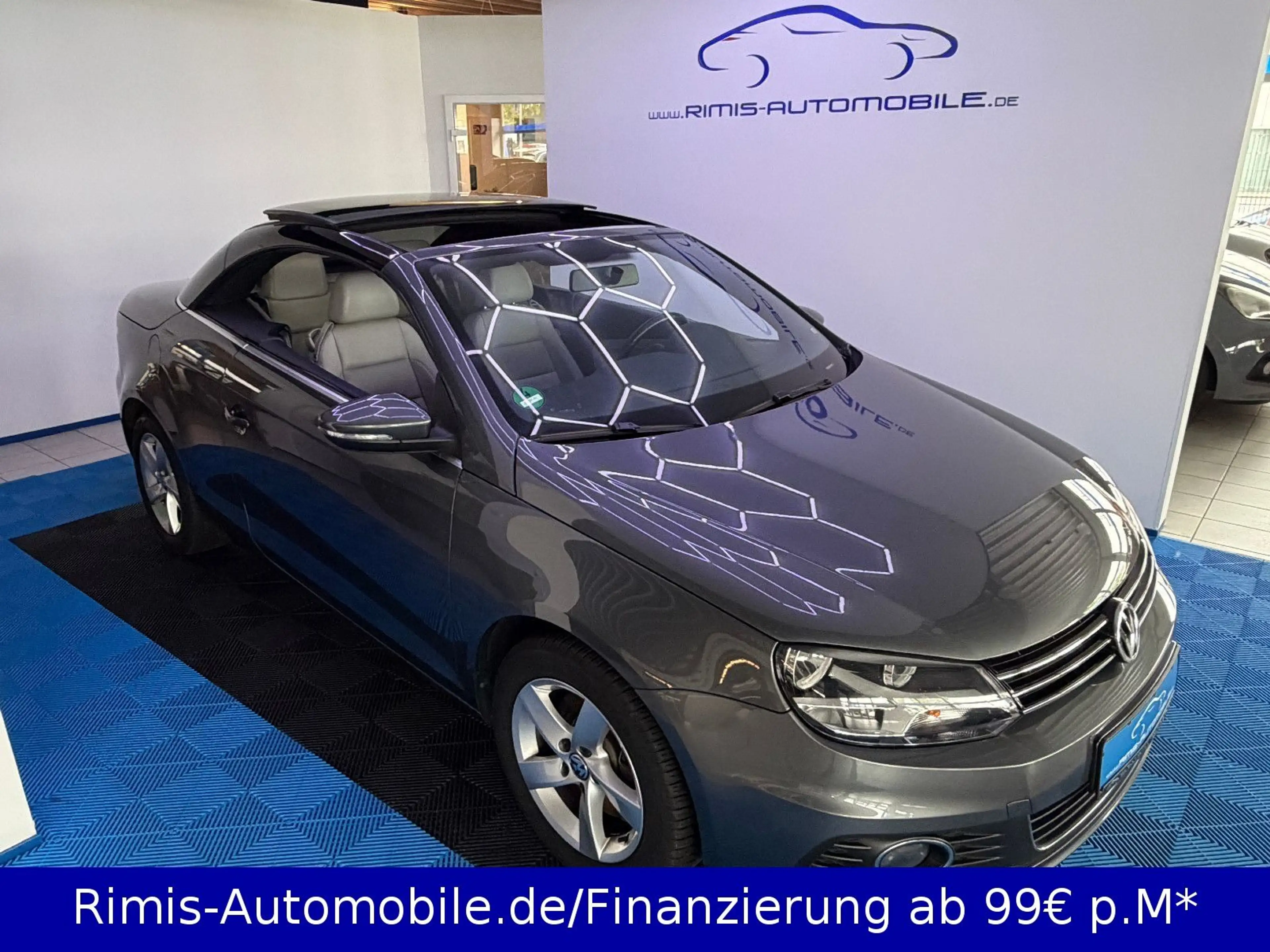 Volkswagen Eos Cabriolet Leder Pano PDC Touch Bildschirm — photo 17