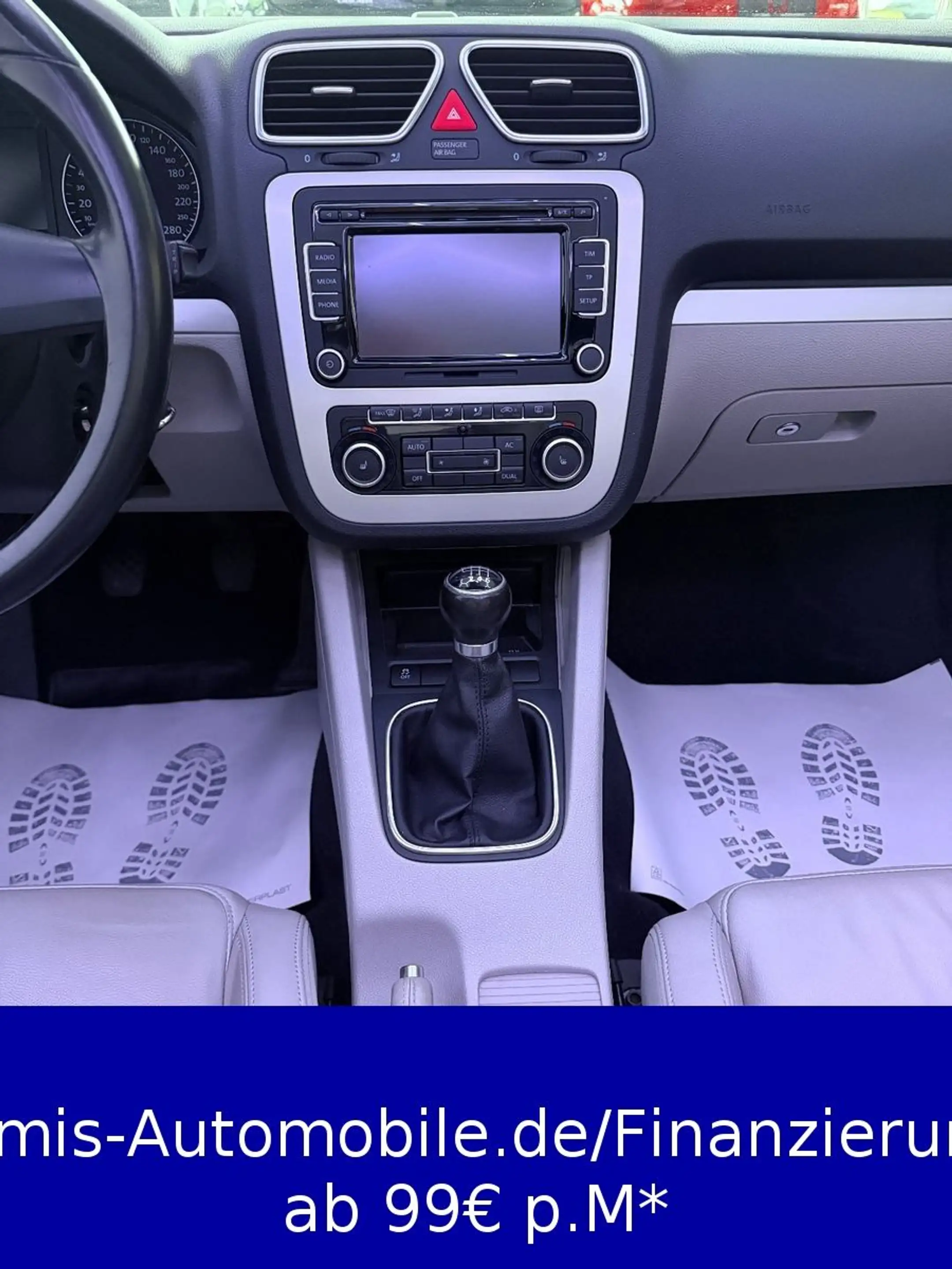 Volkswagen Eos Cabriolet Leder Pano PDC Touch Bildschirm — photo 12