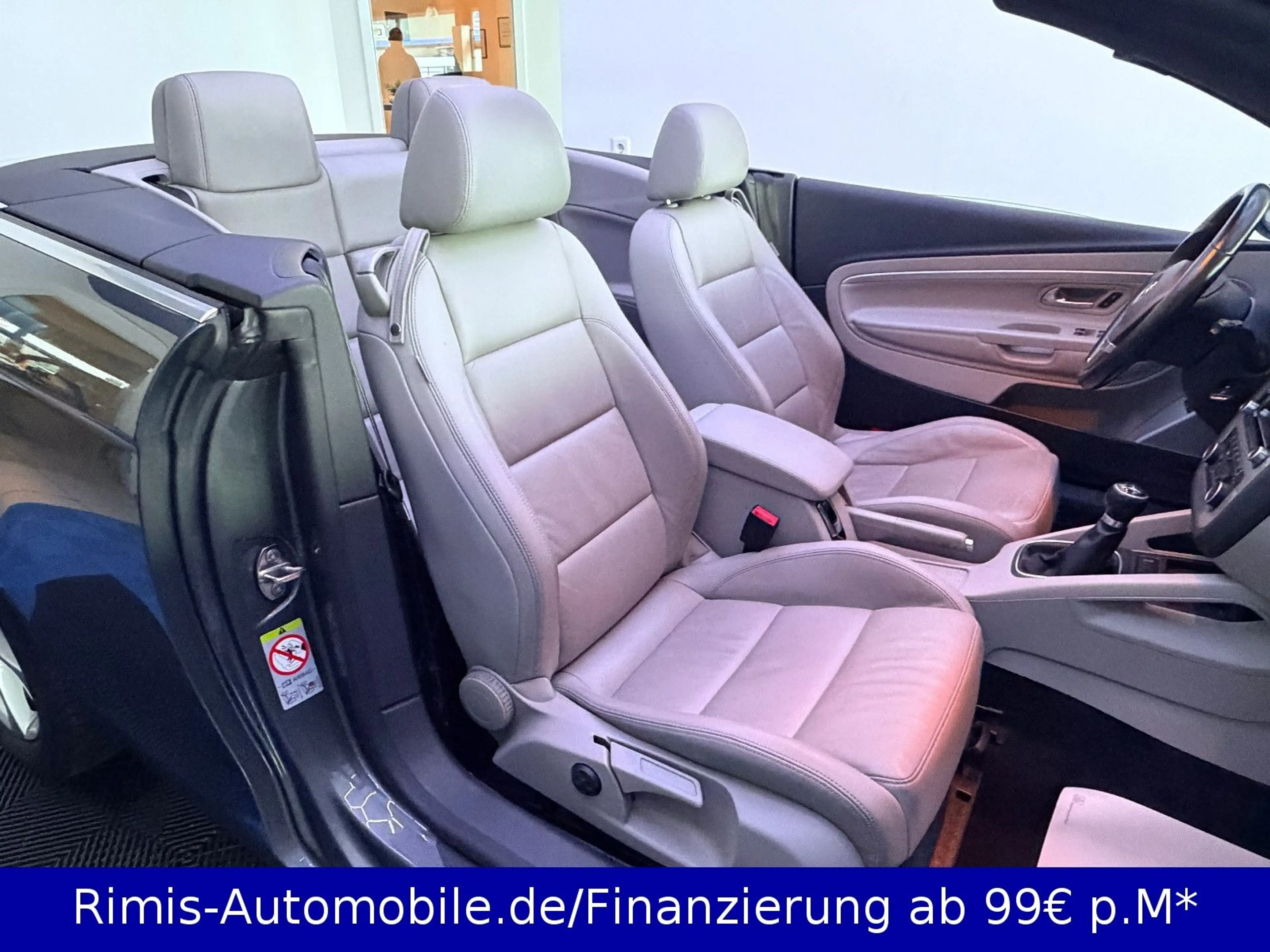 Volkswagen Eos Cabriolet Leder Pano PDC Touch Bildschirm — photo 14