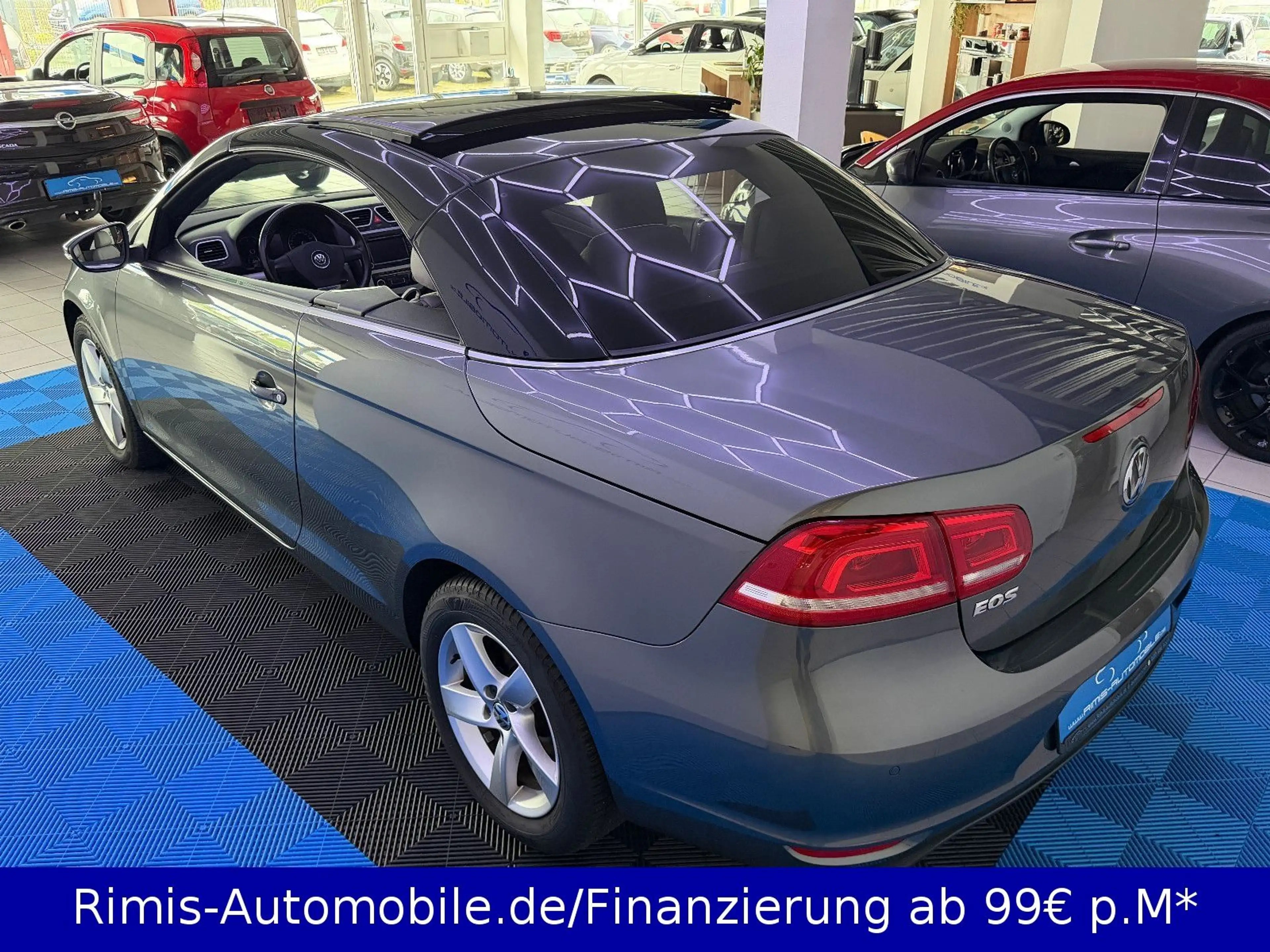 Volkswagen Eos Cabriolet Leder Pano PDC Touch Bildschirm — photo 18