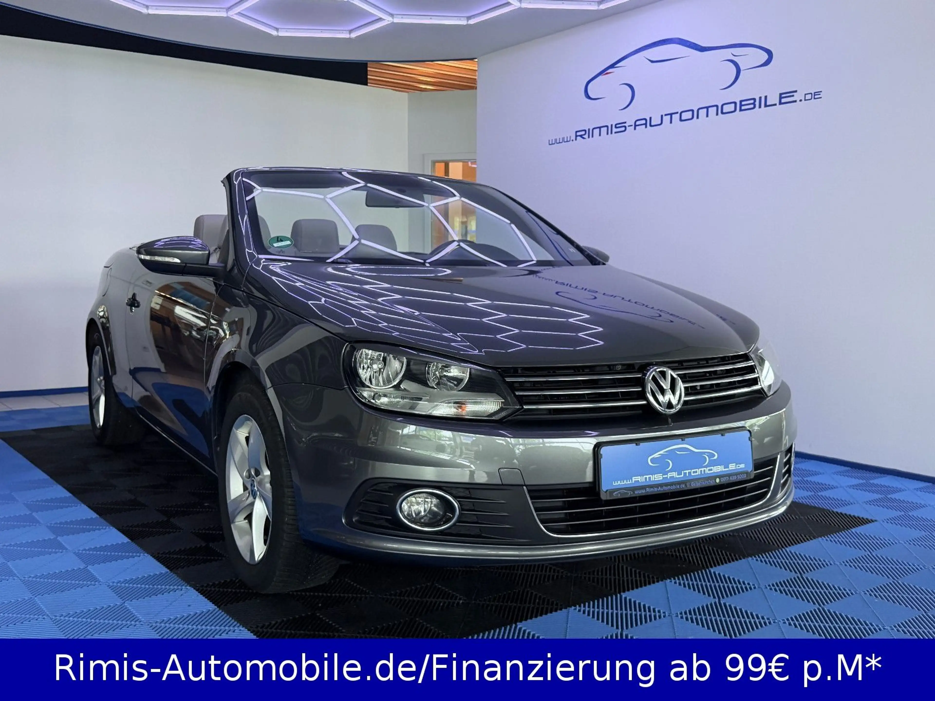 Volkswagen Eos Cabriolet Leder Pano PDC Touch Bildschirm — photo 3