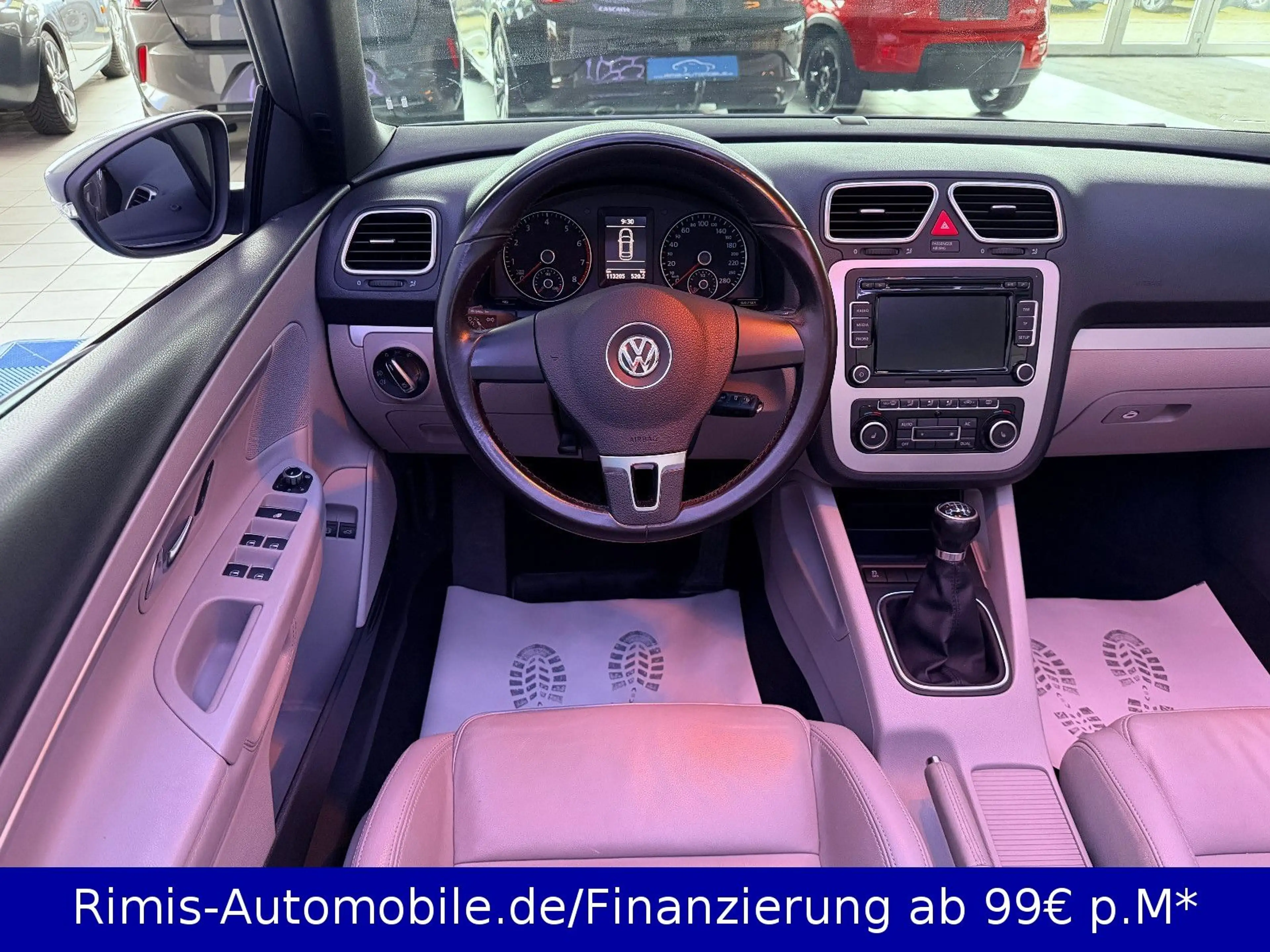Volkswagen Eos Cabriolet Leder Pano PDC Touch Bildschirm — photo 10